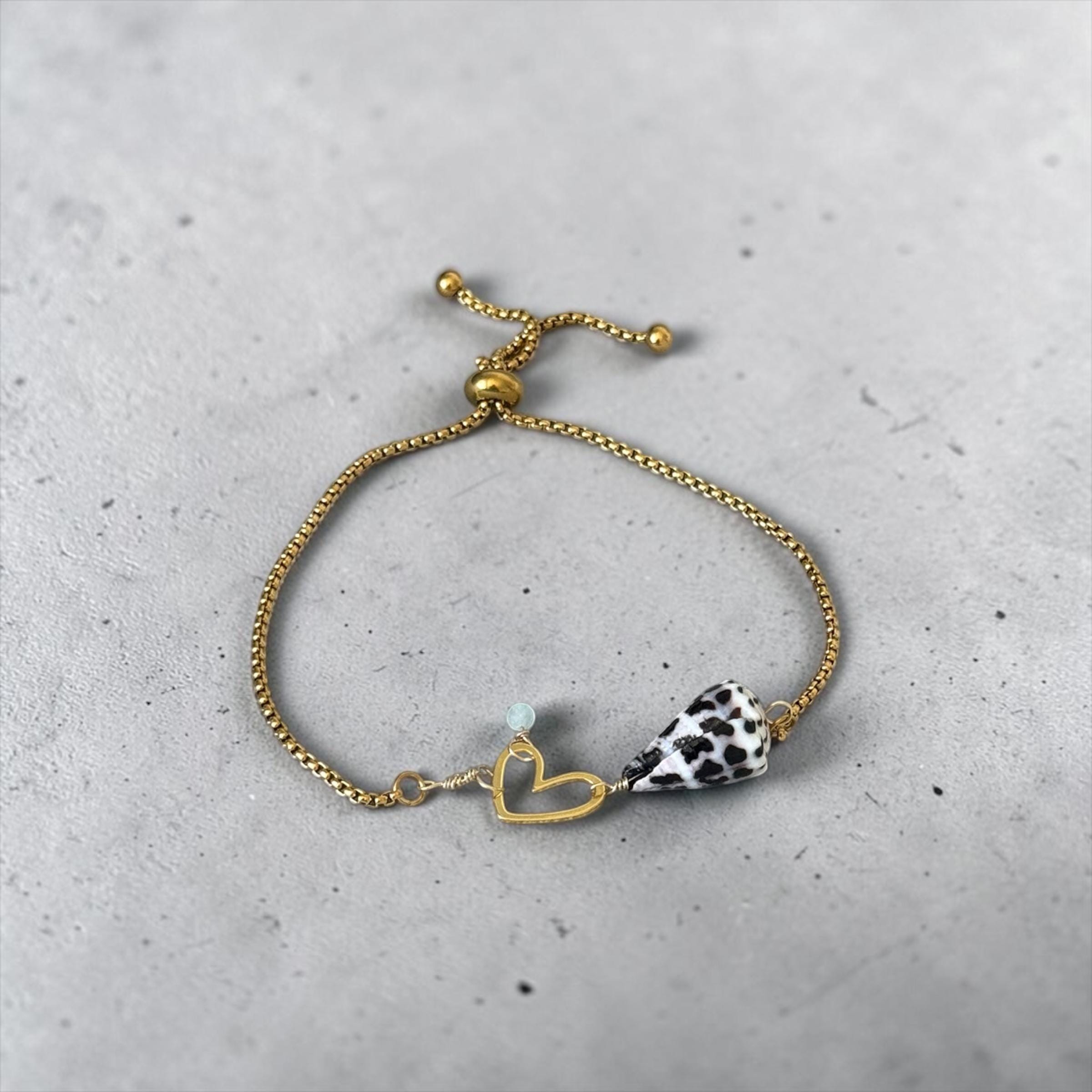 Pacific Heart Bolo Bracelet