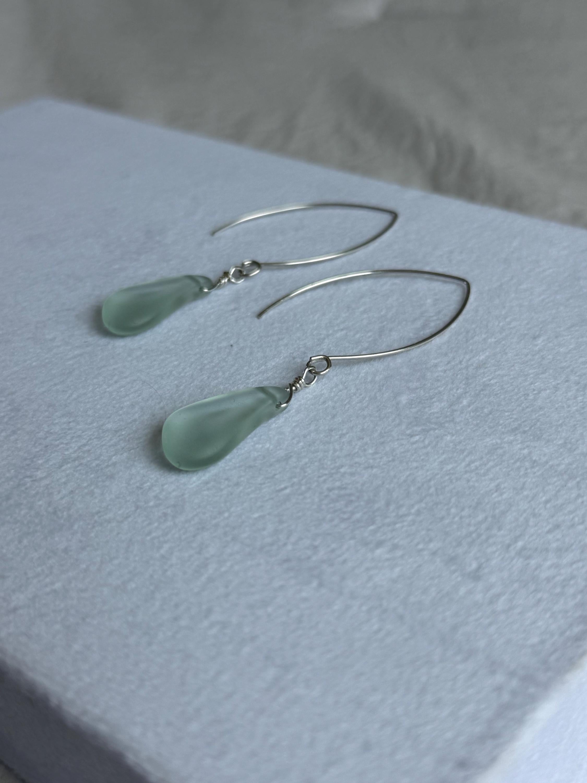 Moonlit Seafoam Earrings