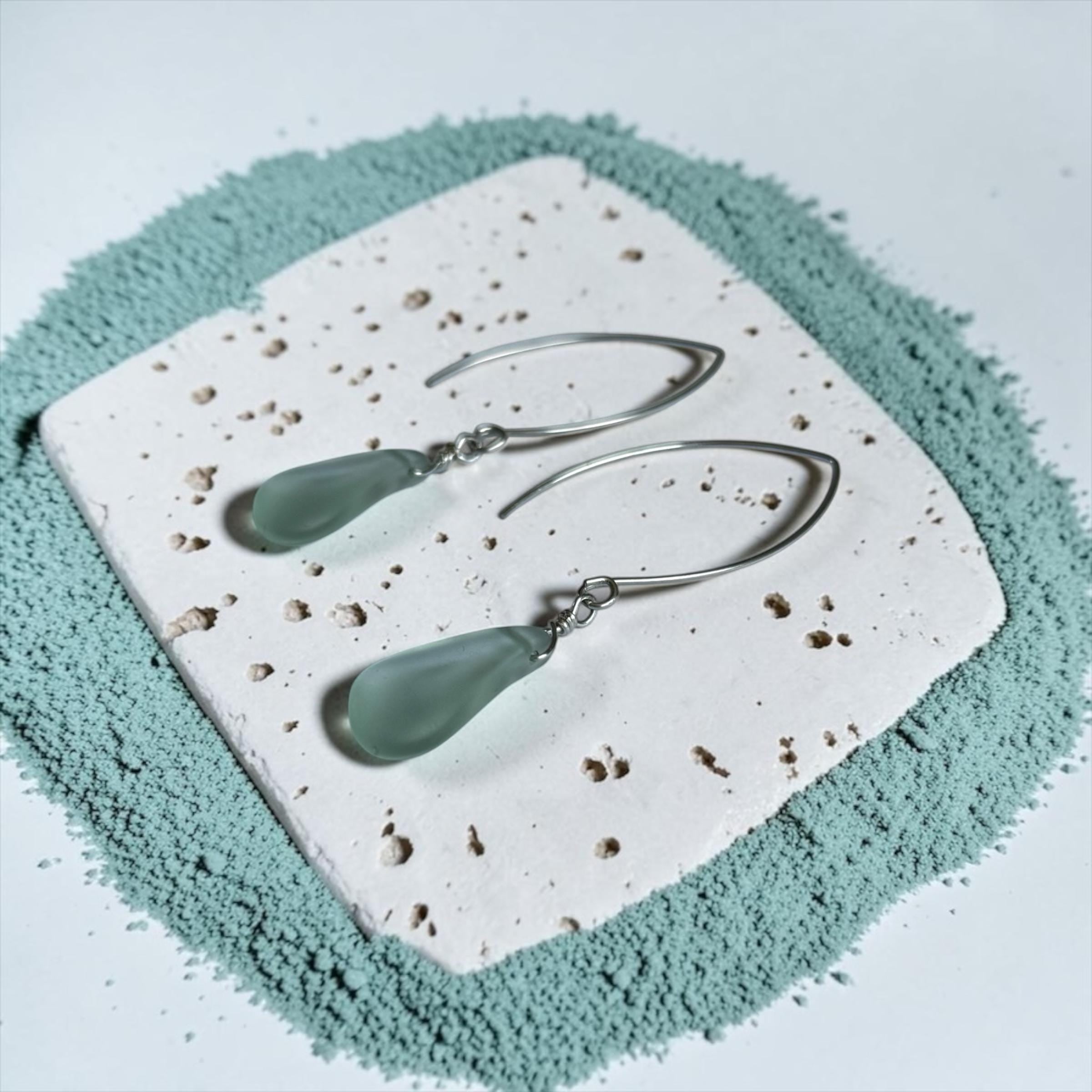 Moonlit Seafoam Earrings