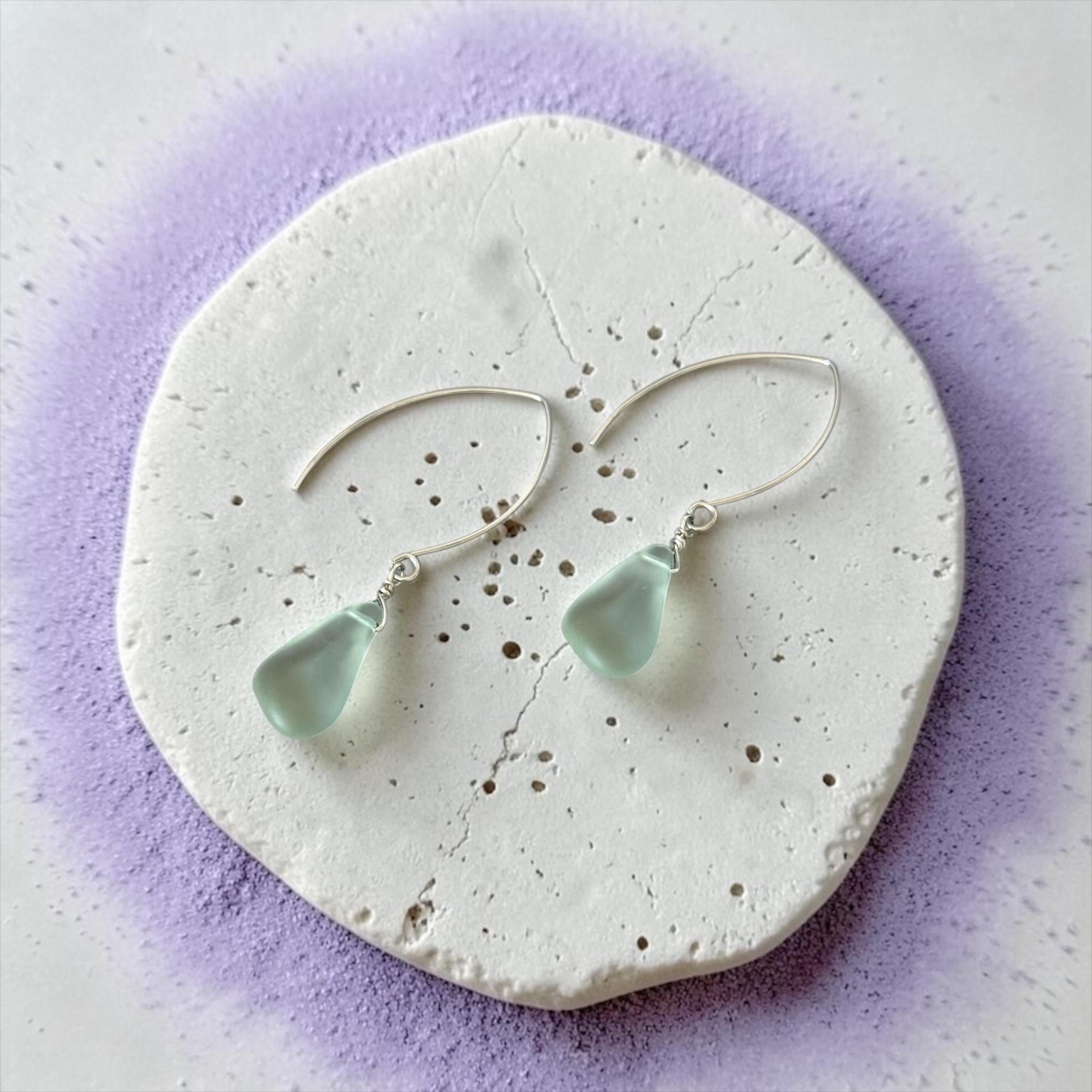 Moonlit Seafoam Earrings