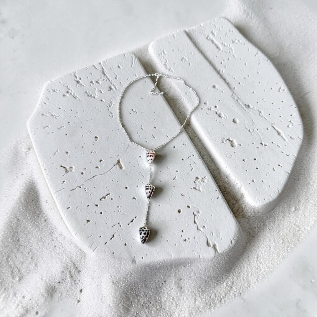 Siren’s Descent Hawaiian Cone Shell Necklace