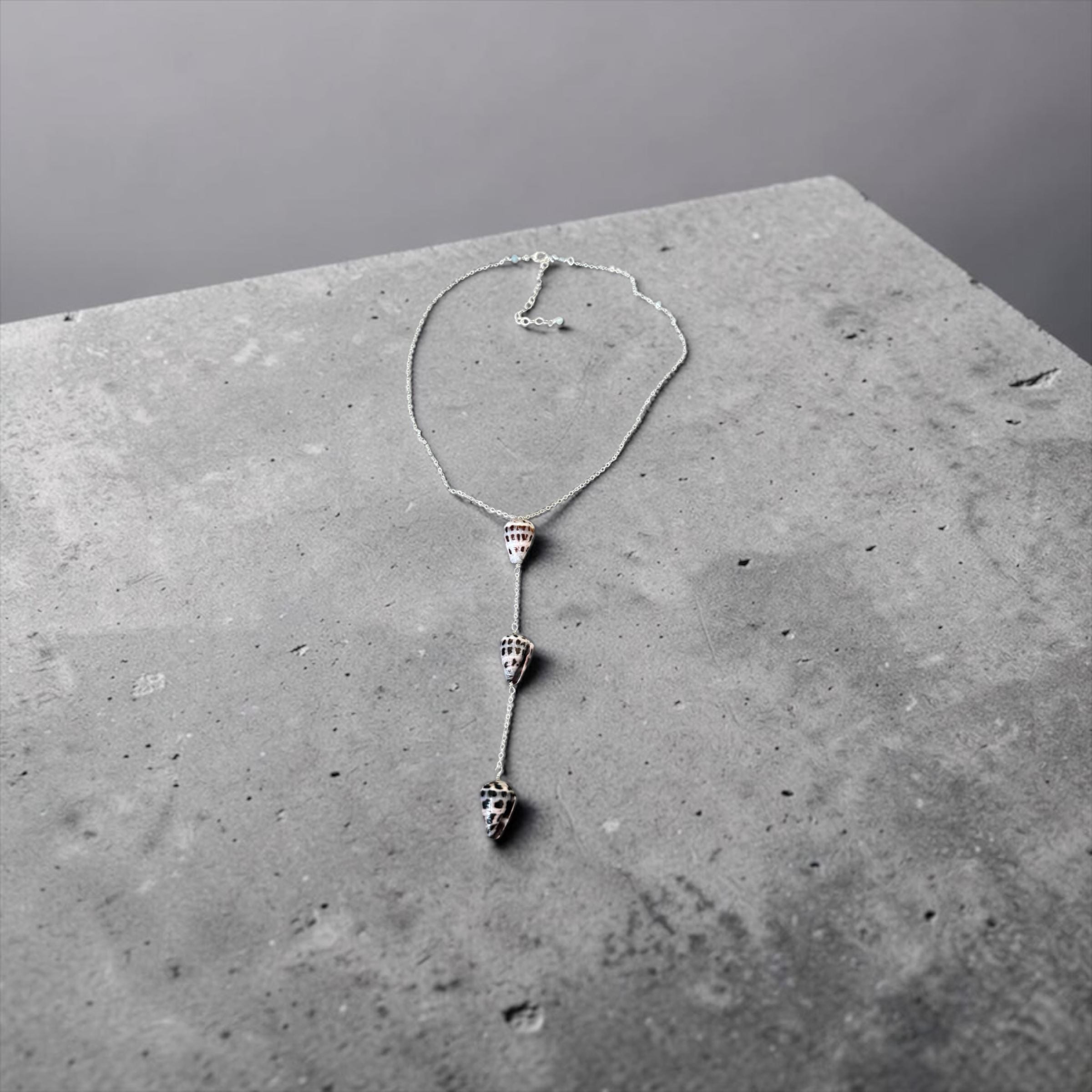 Siren’s Descent Hawaiian Cone Shell Necklace
