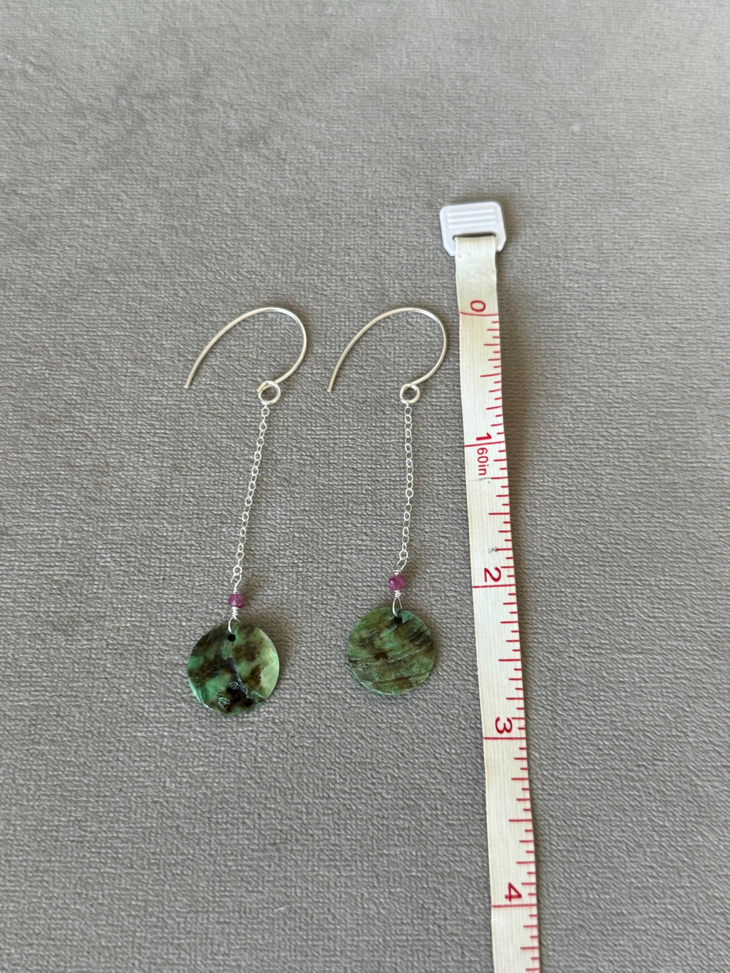 Forest Siren Abalone Earrings