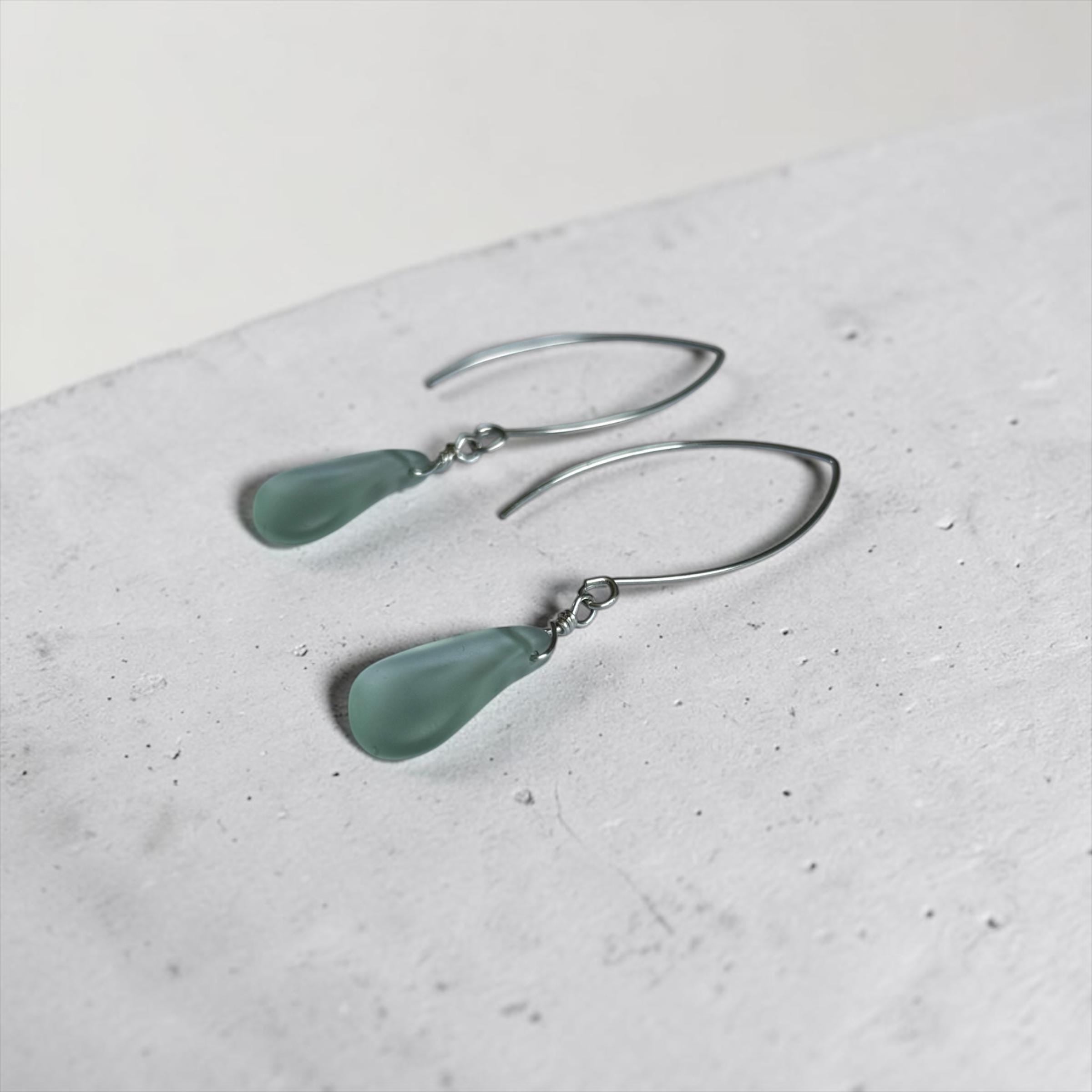 Moonlit Seafoam Earrings