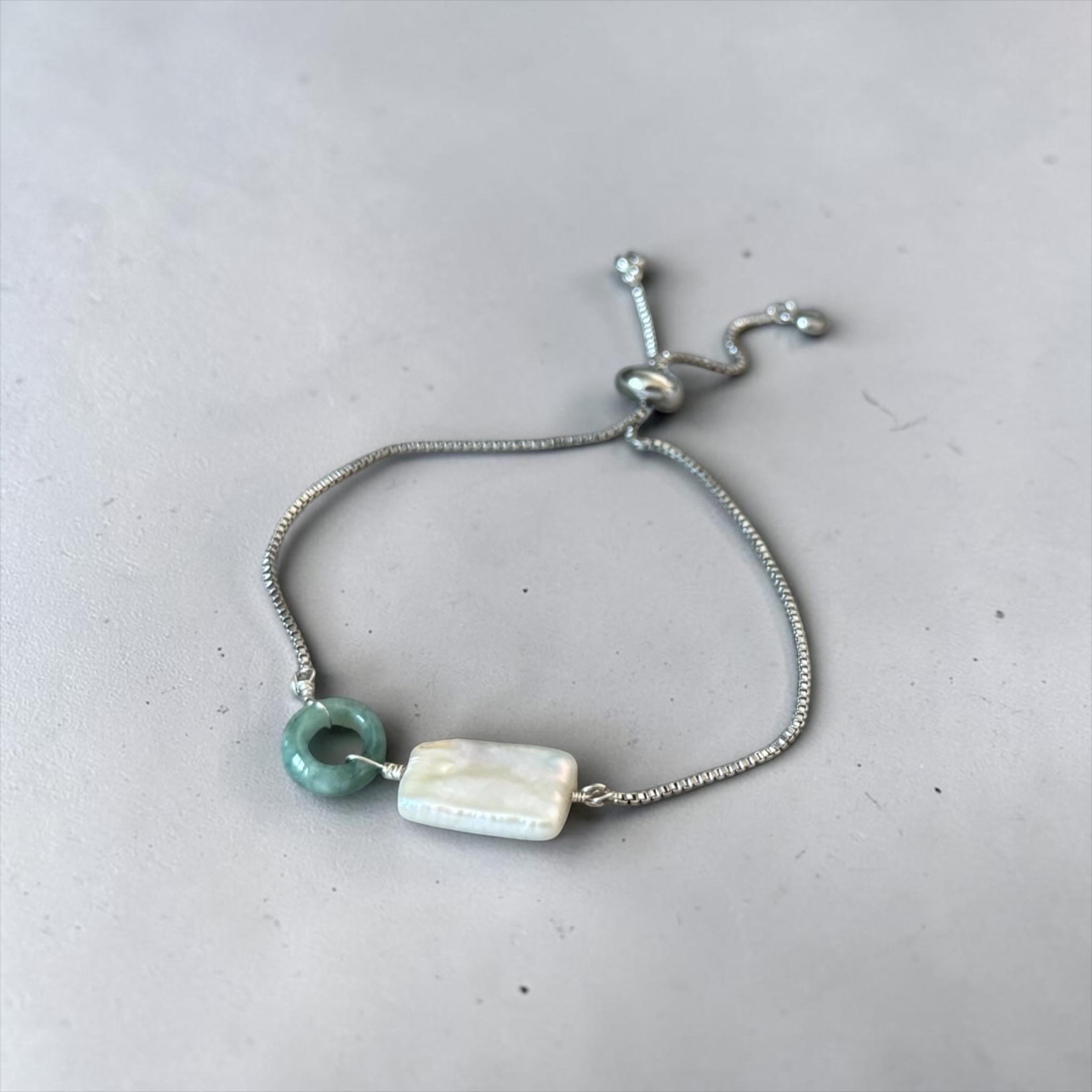 Pearl & Poison Bolo Bracelet