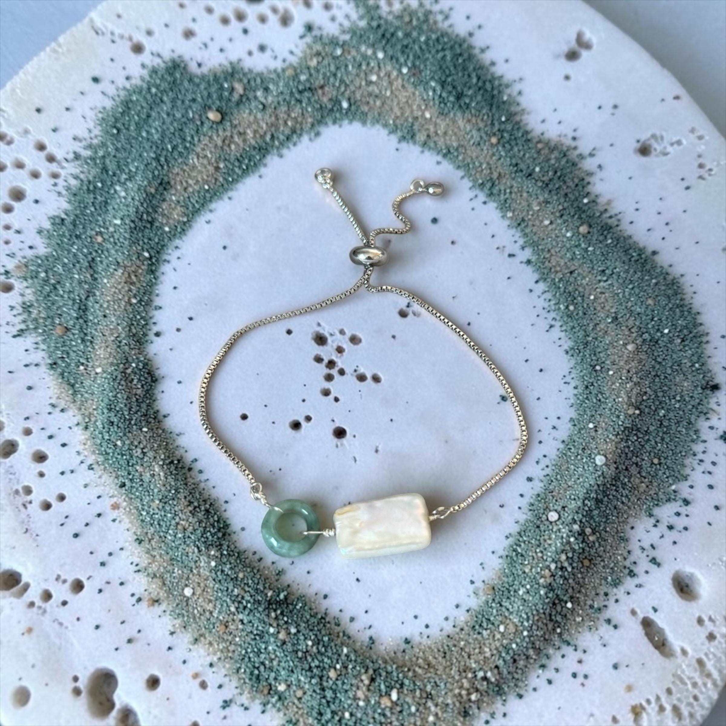 Pearl & Poison Bolo Bracelet