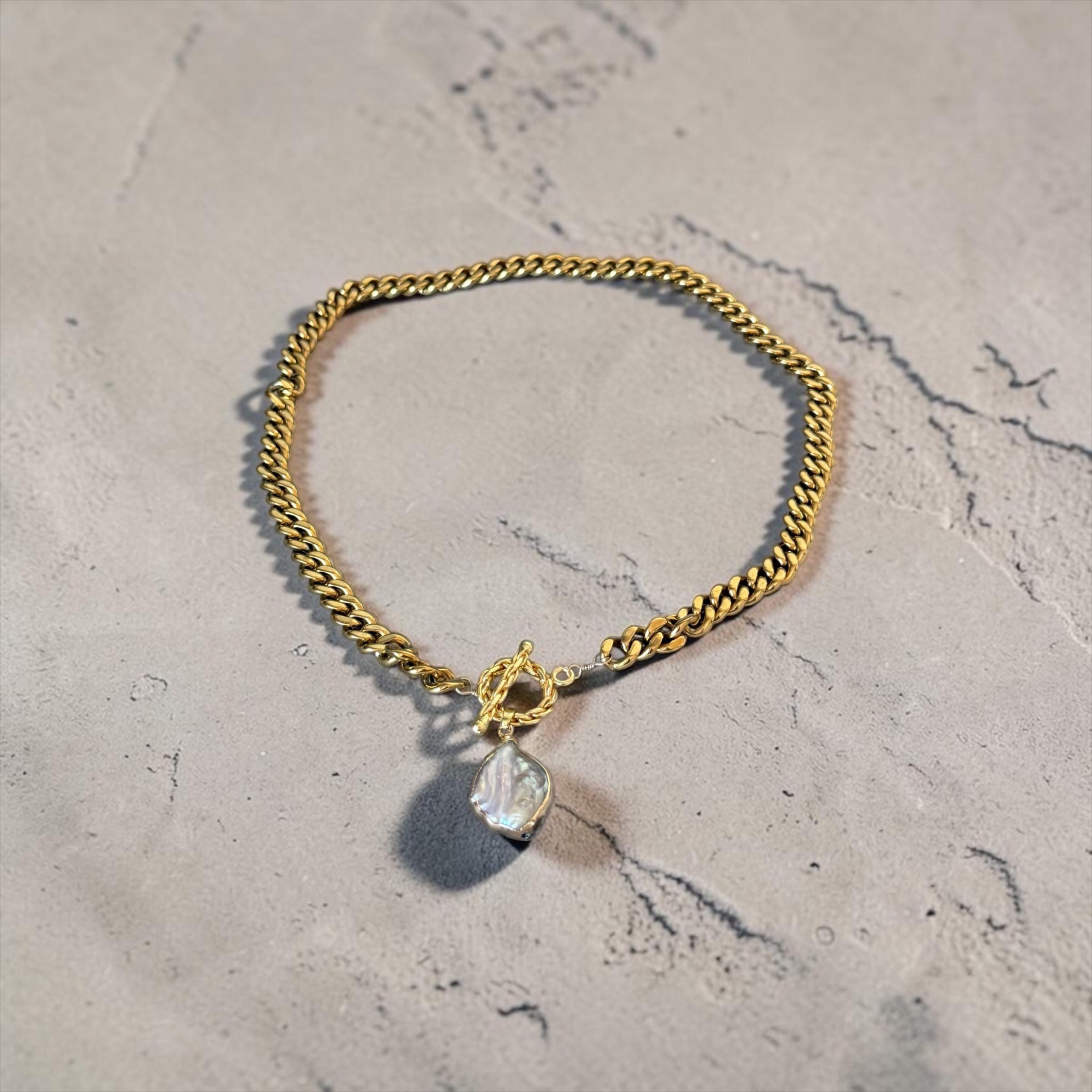 Pearl Provocateur Chunky Necklace
