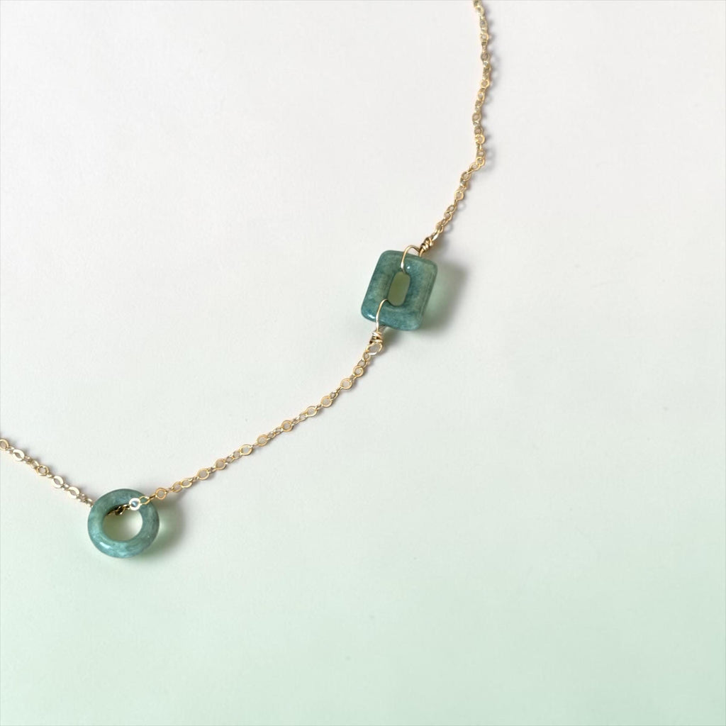 Jade Poison Ivy Necklace