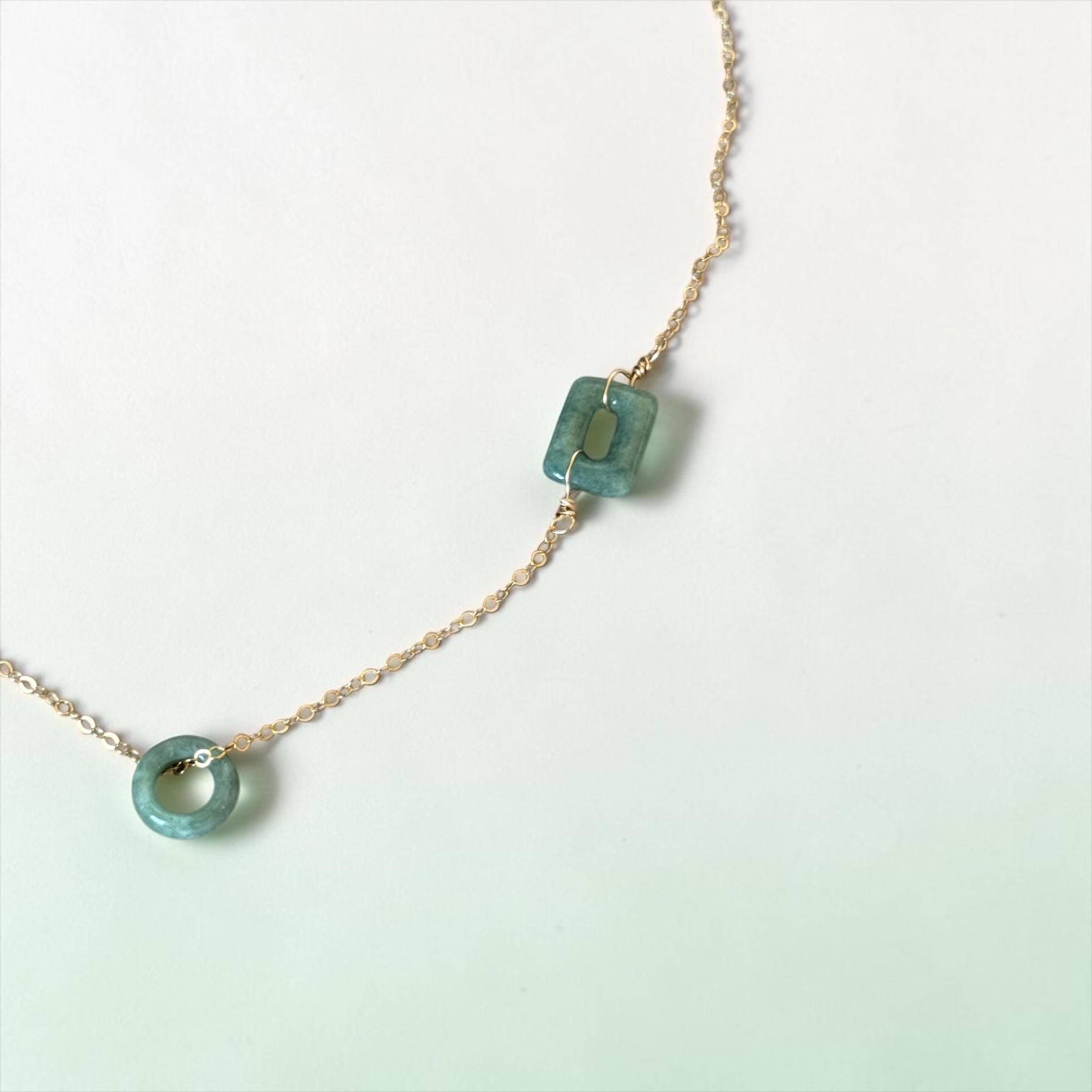 Jade Poison Ivy Necklace