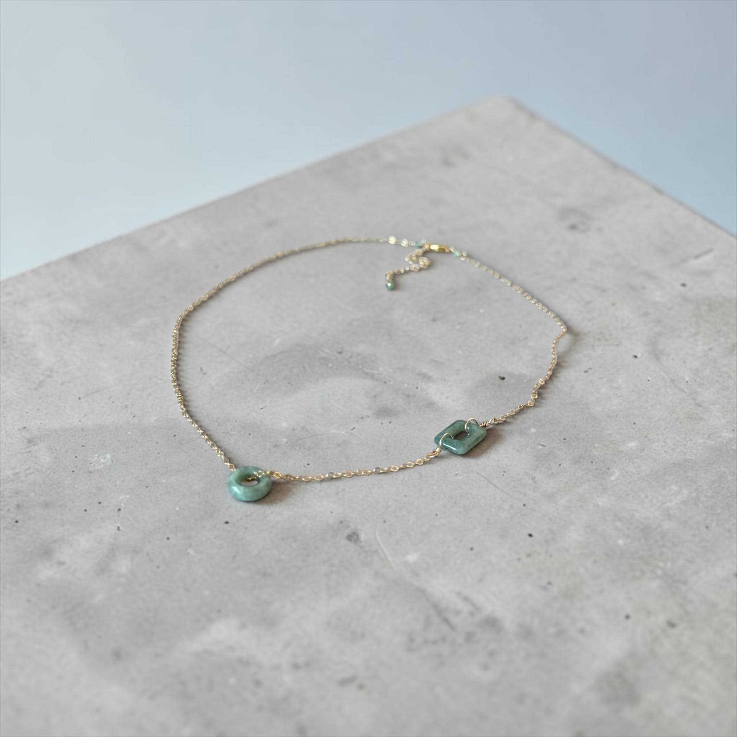 Jade Poison Ivy Necklace
