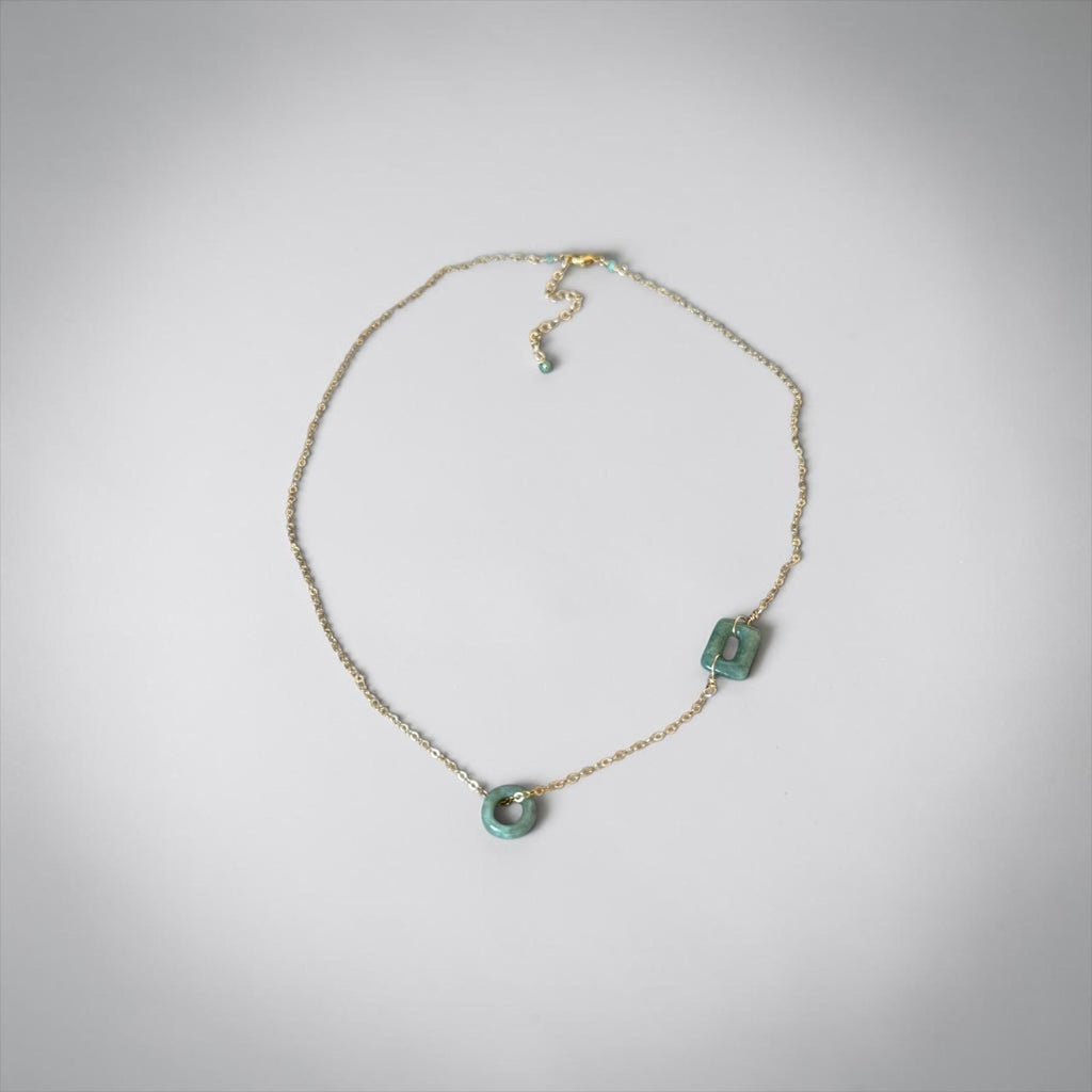 Jade Poison Halo Necklace