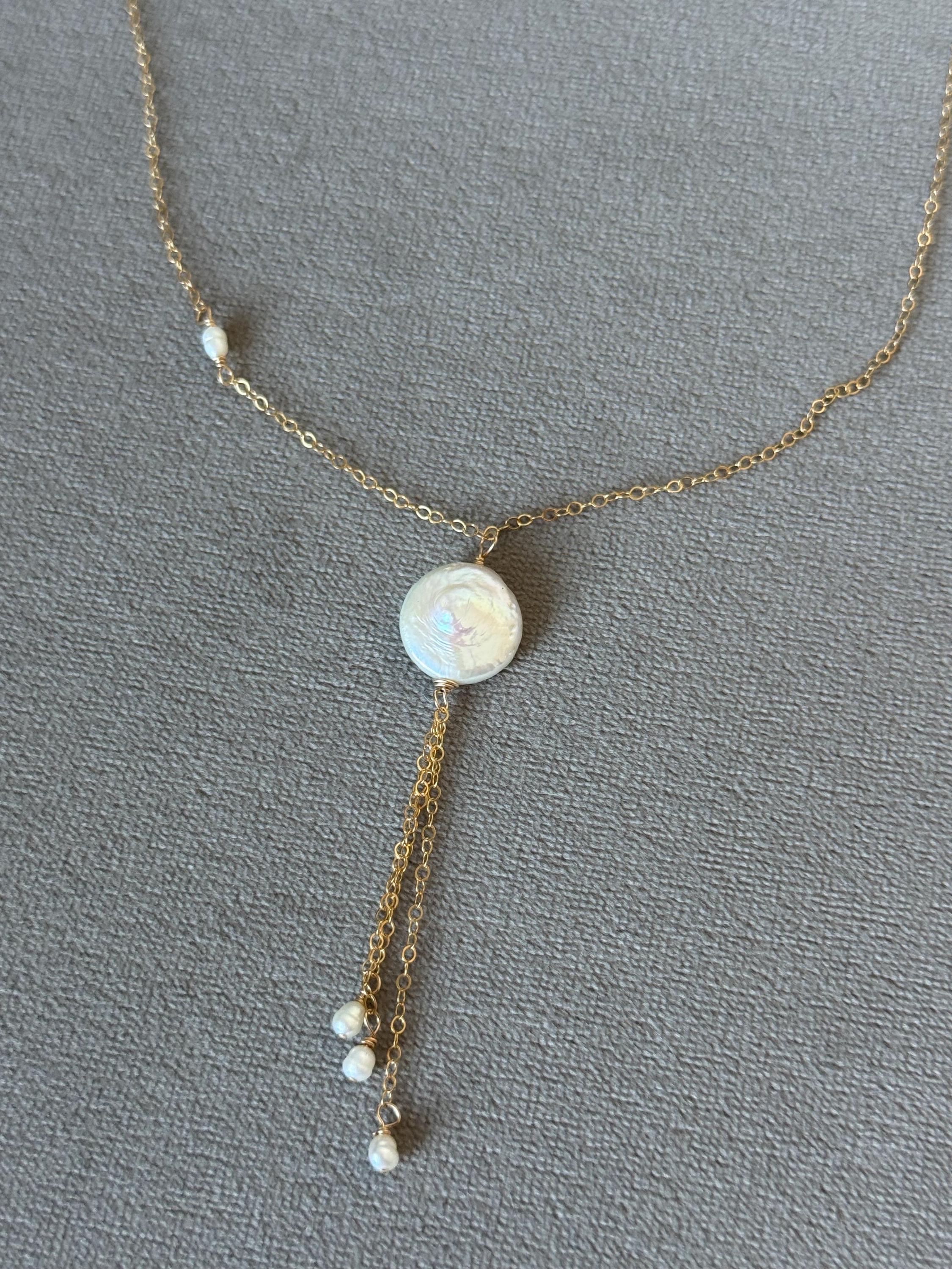 Pearl Cascade Necklace
