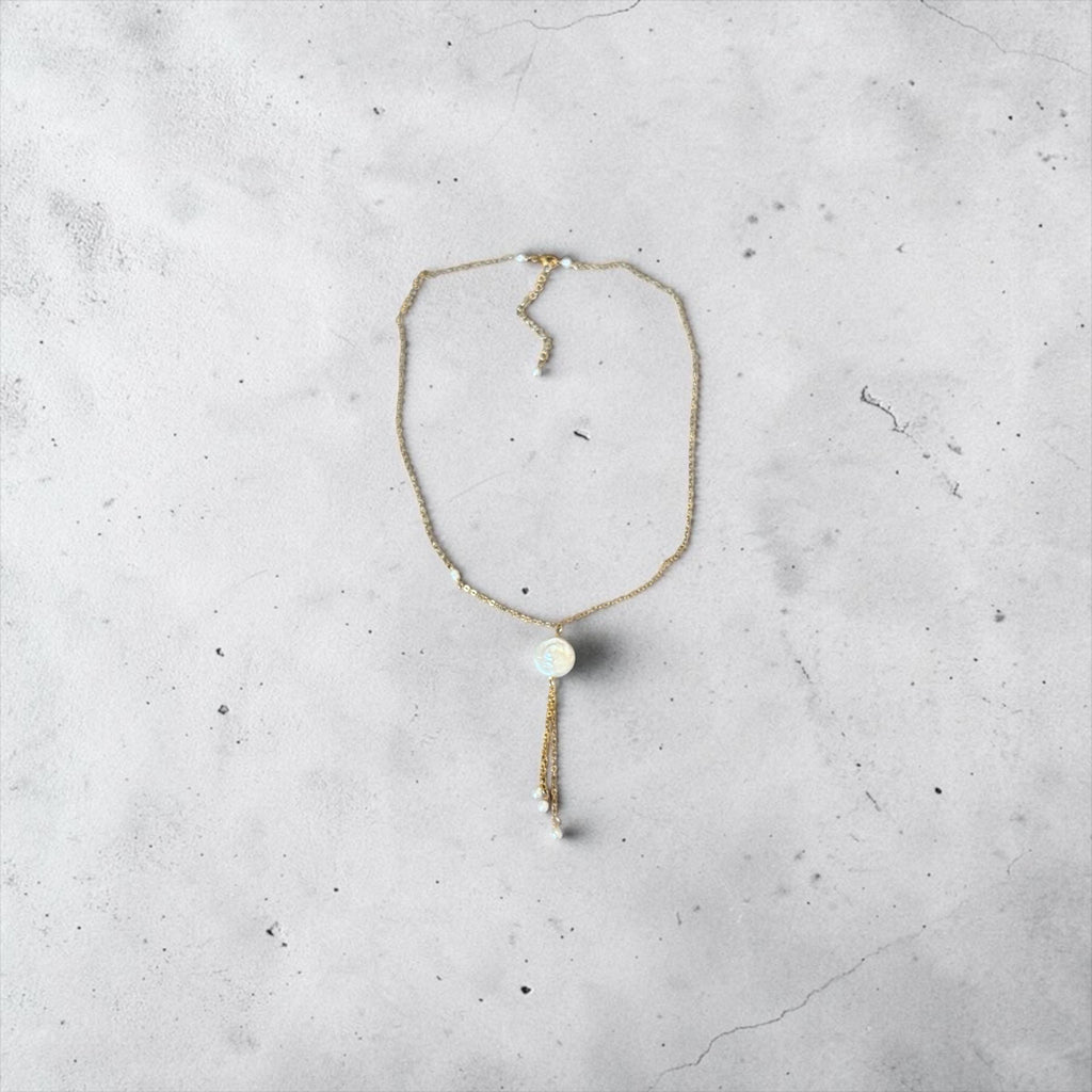 Pearl Cascade Necklace