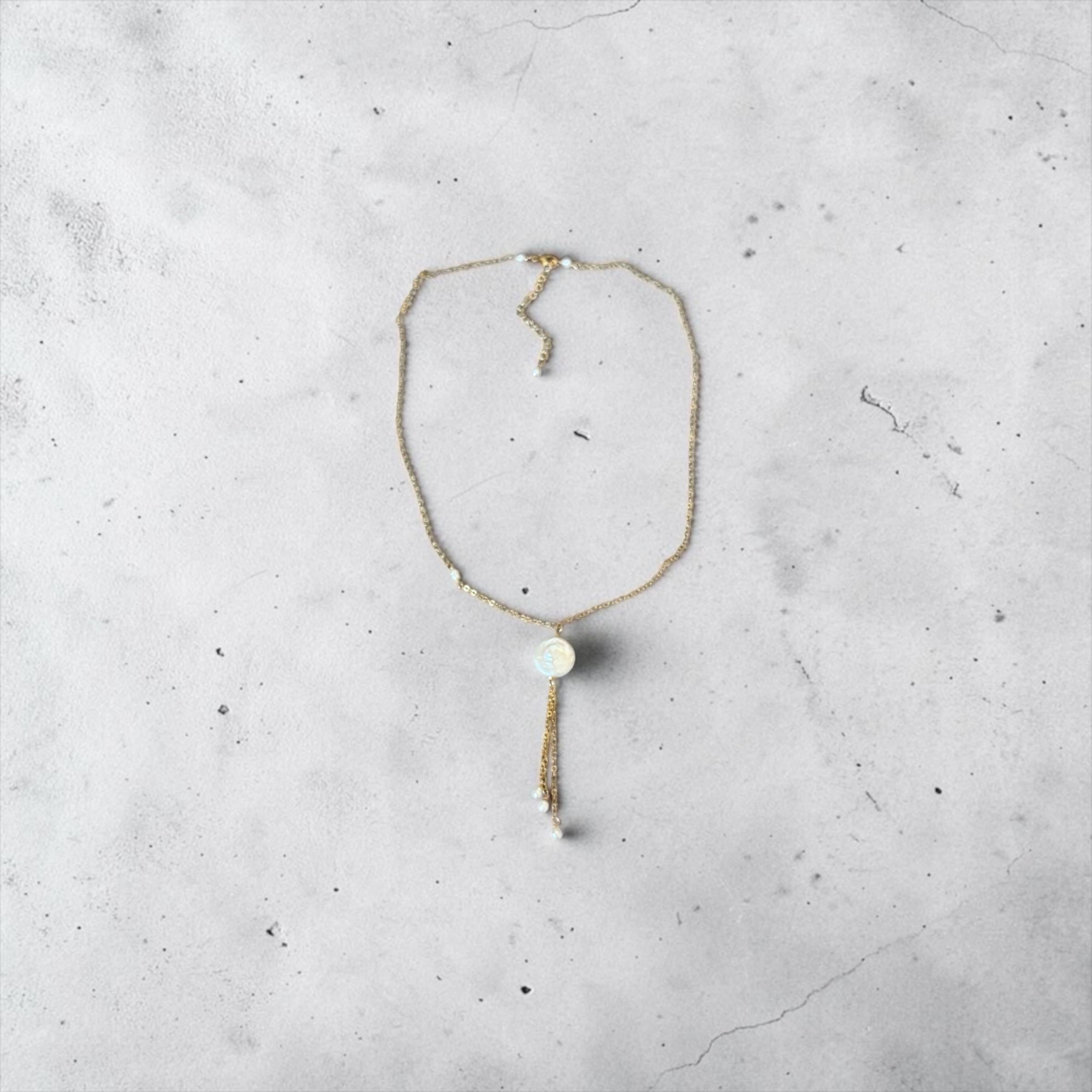 Pearl Cascade Necklace