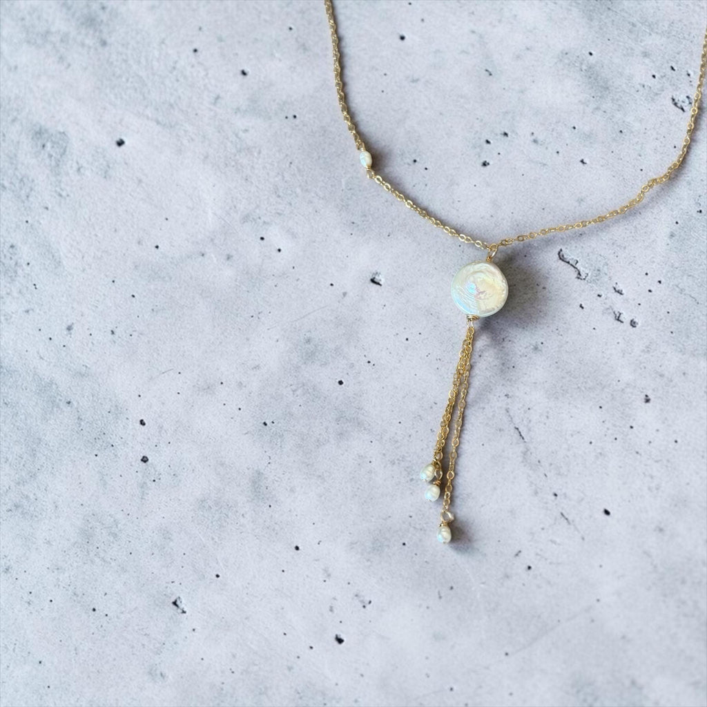 Pearl Cascade Necklace