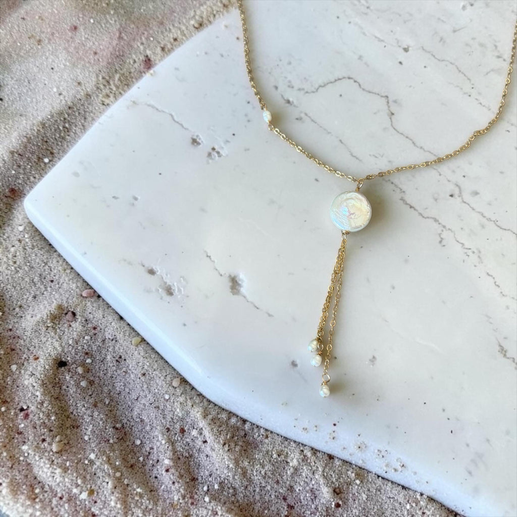 Pearl Cascade Necklace
