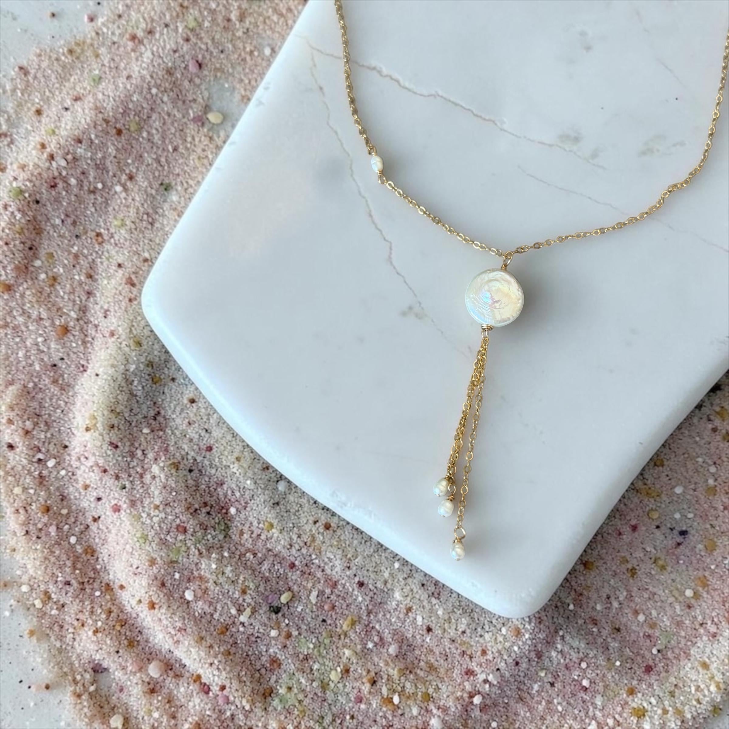 Pearl Cascade Necklace