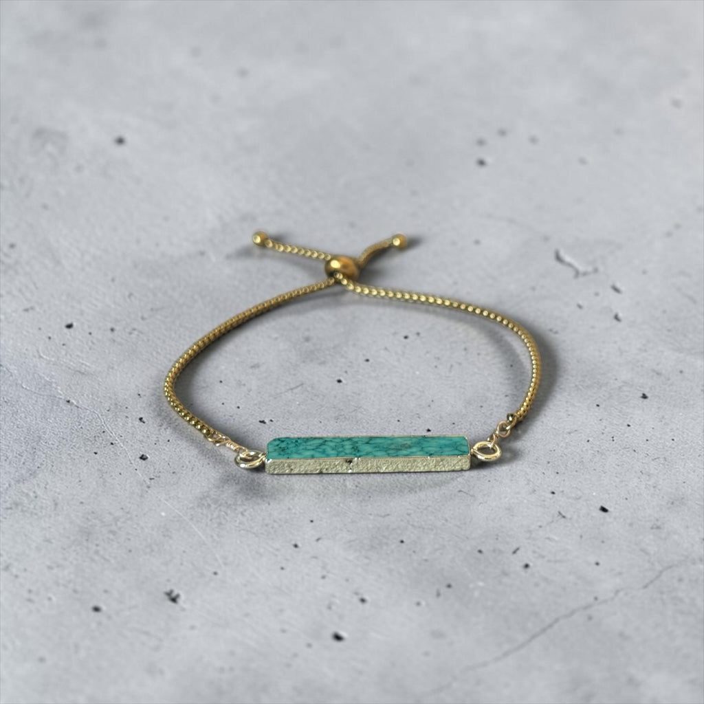 Wild Turquoise Bolo Bracelet