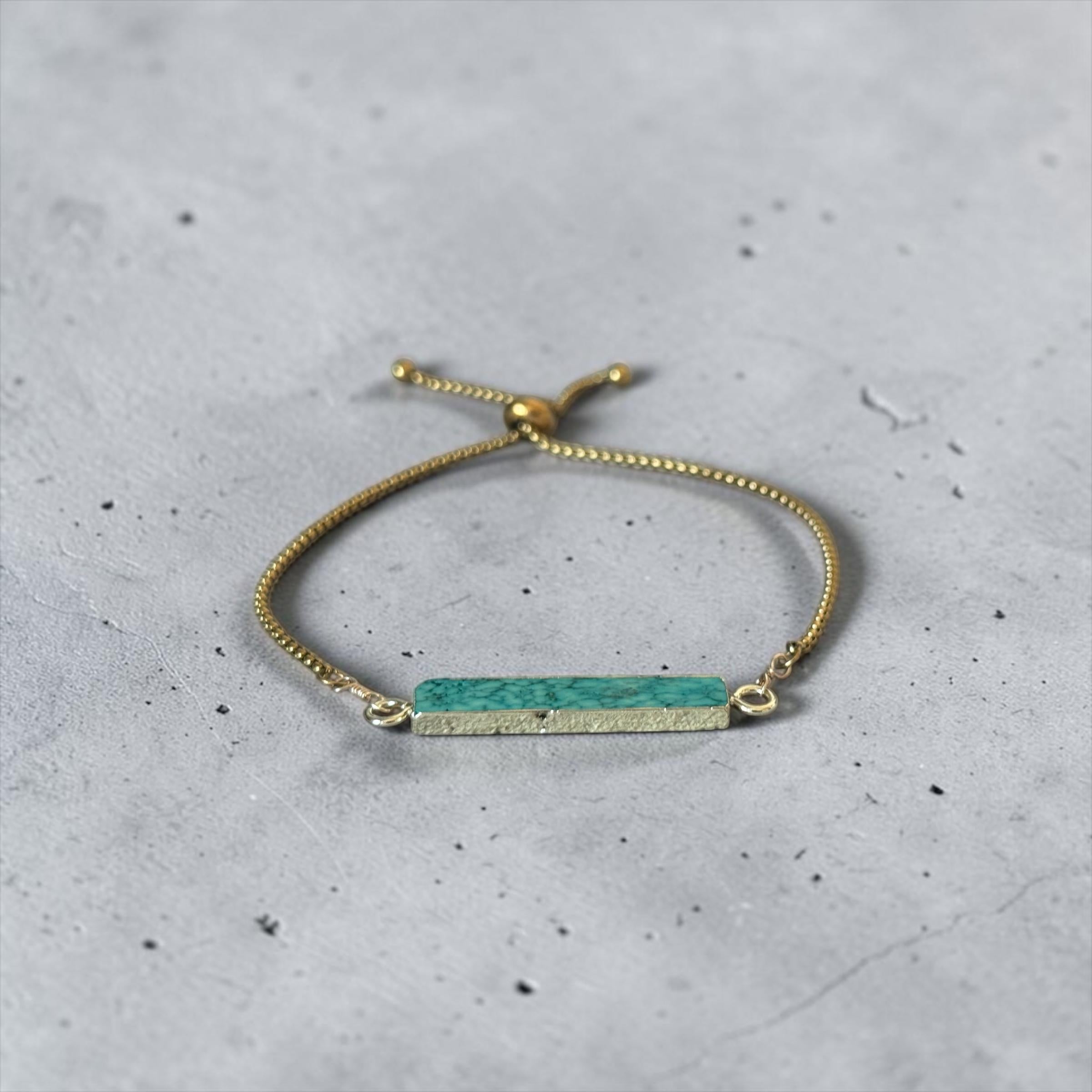 Wild Turquoise Bolo Bracelet