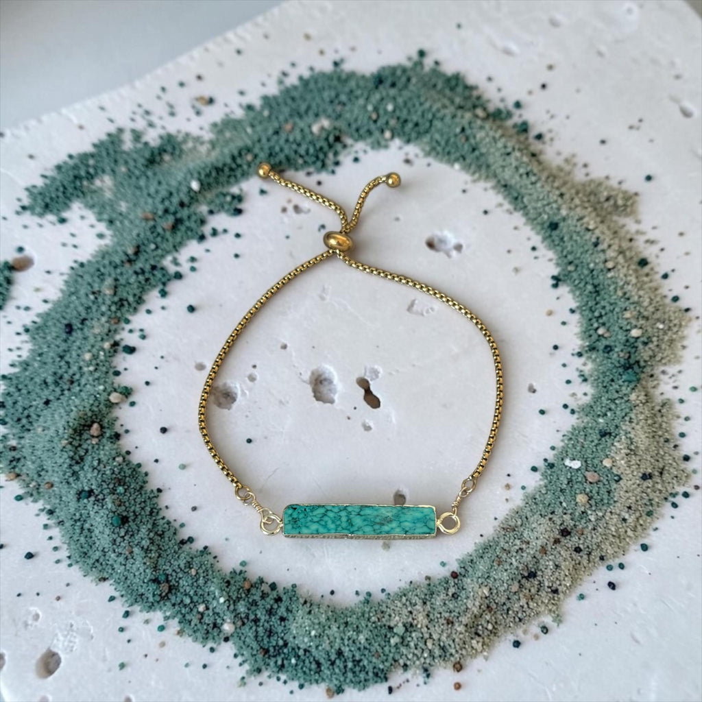 Wild Turquoise Bolo Bracelet