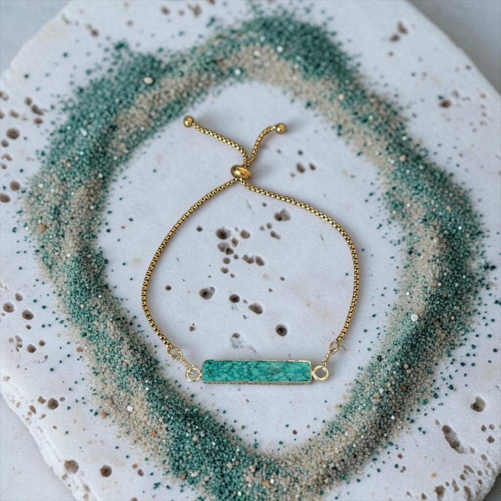 Wild Turquoise Bolo Bracelet