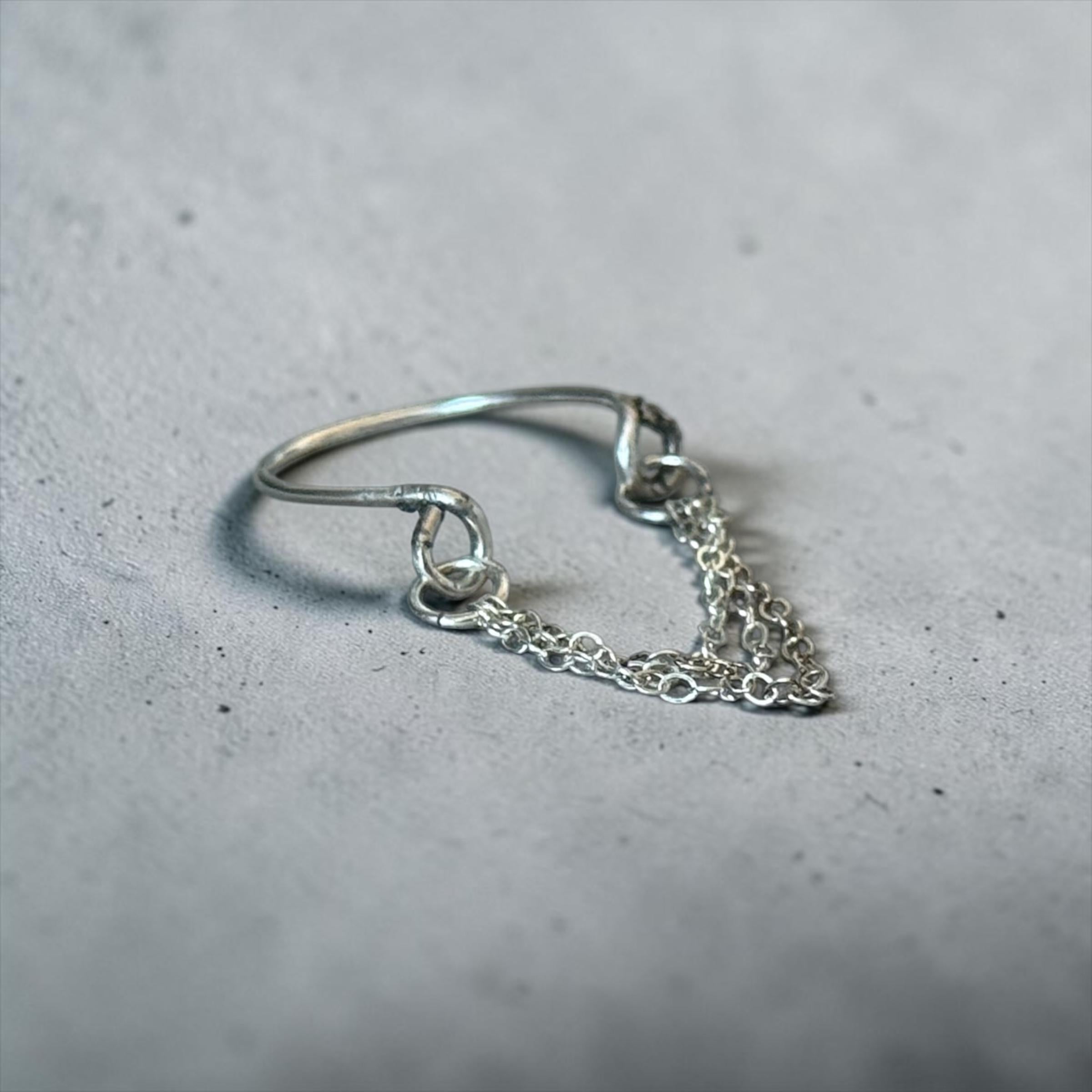 Silver After Dark Ring