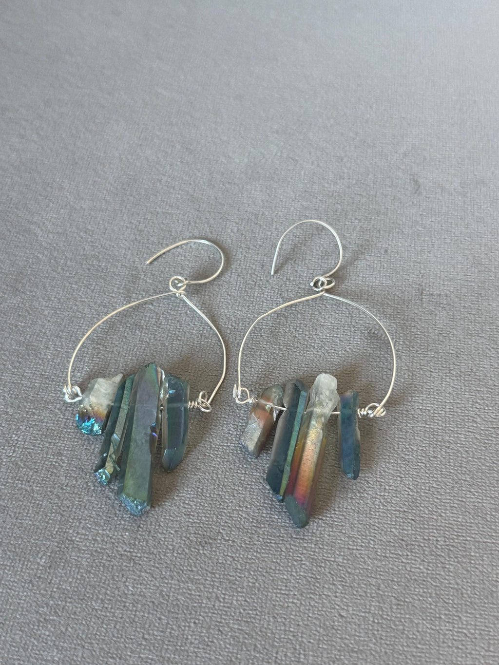 Prism Rebellion Quartz Earrings