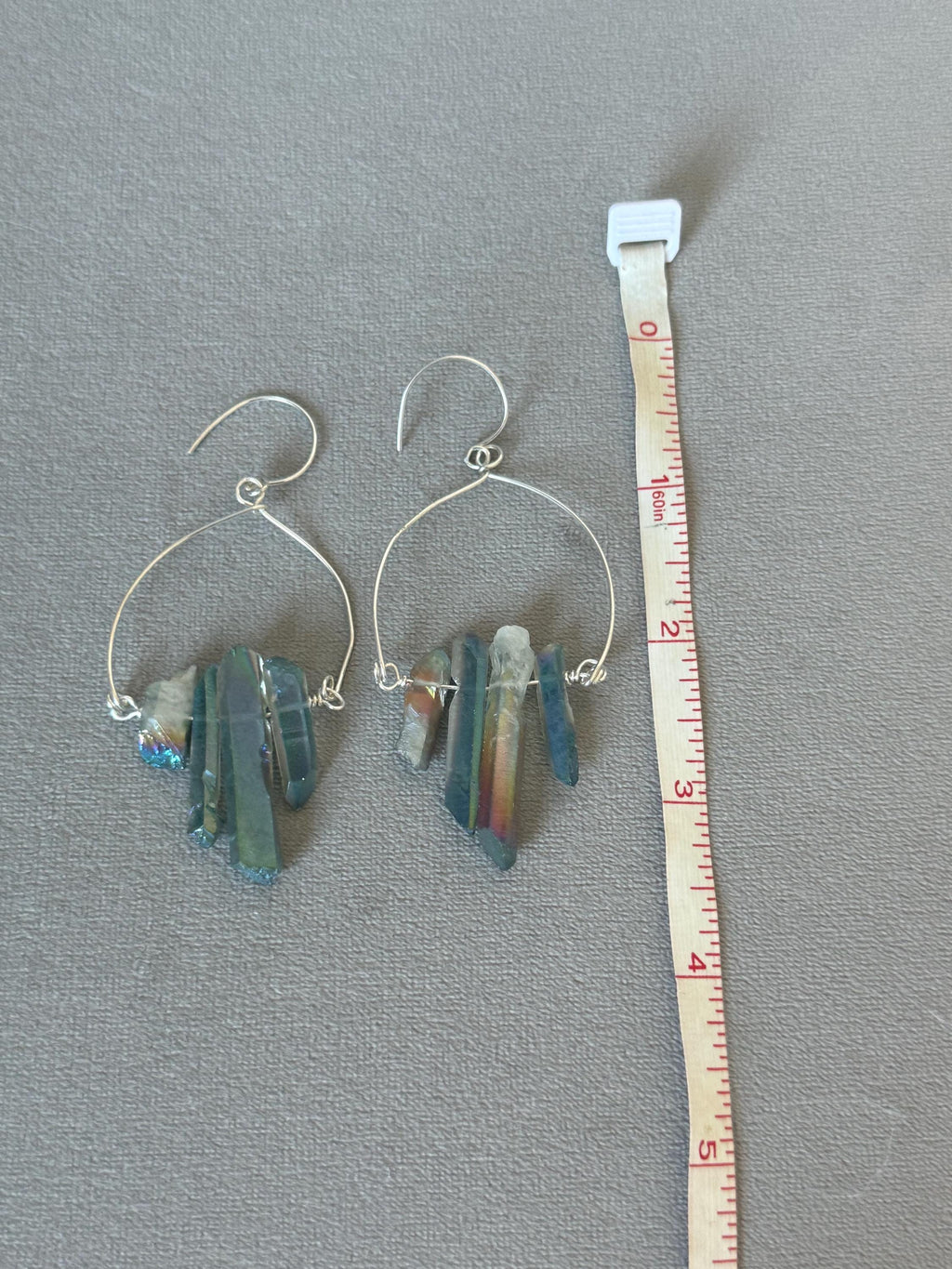 Prism Rebellion Quartz Earrings