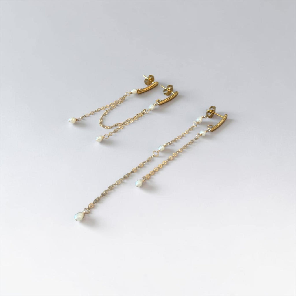 Liquid Pearl Earrings