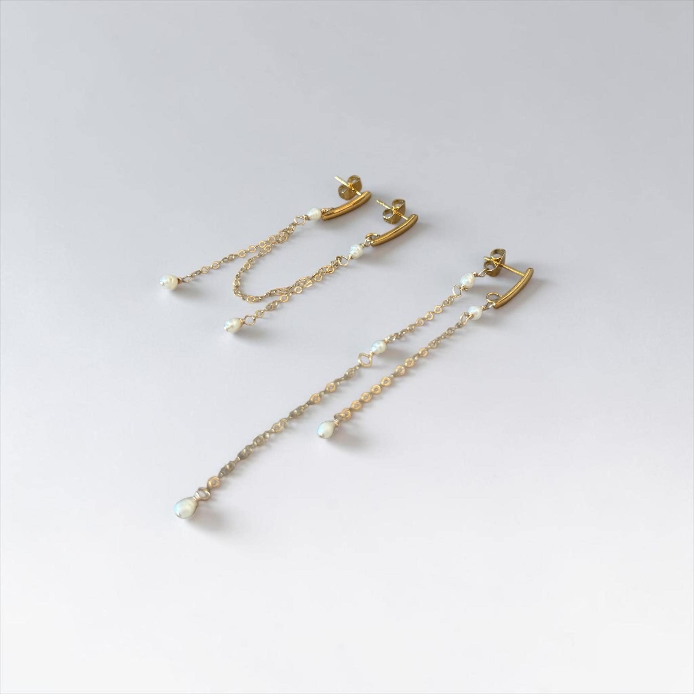 Liquid Pearl Earrings