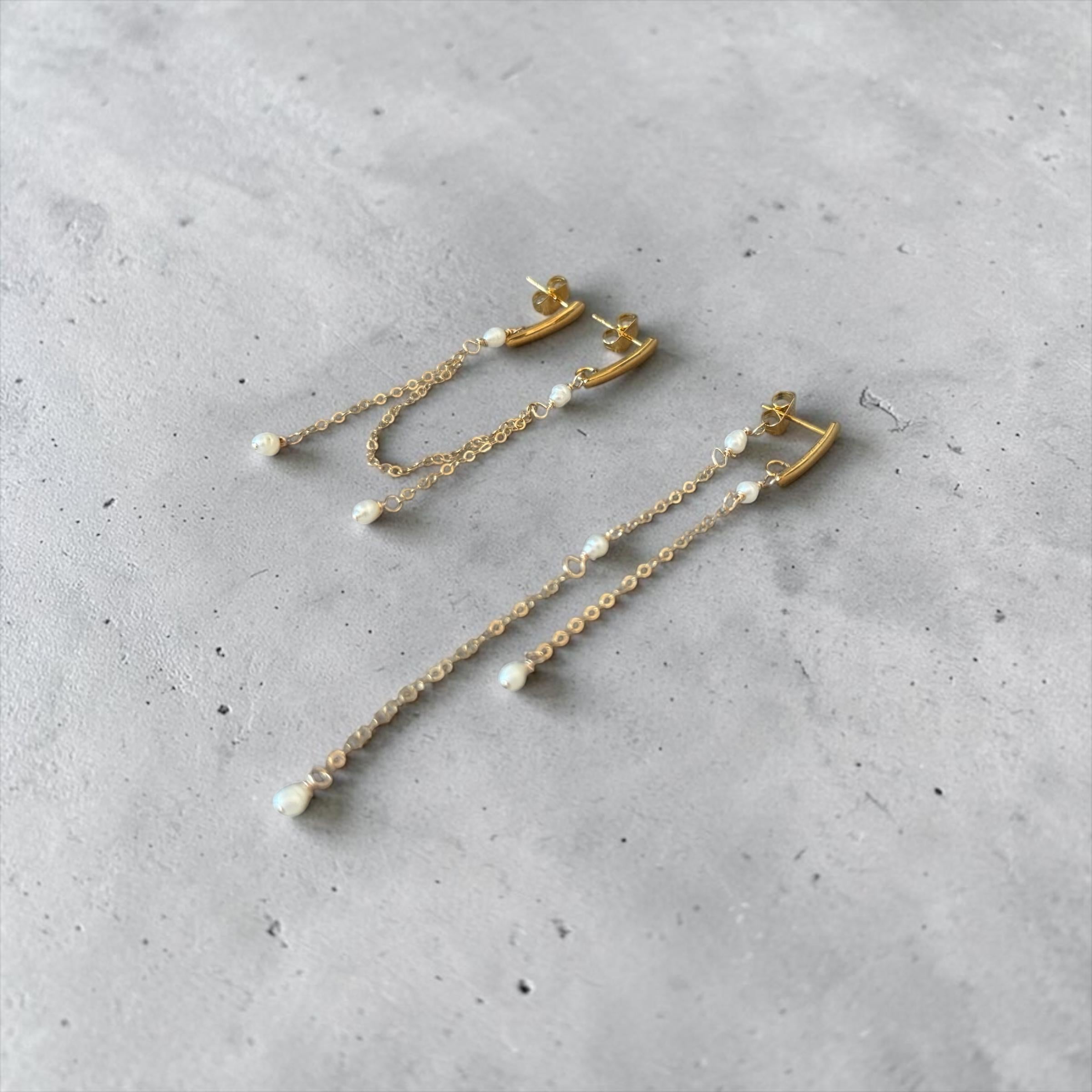 Liquid Pearl Earrings