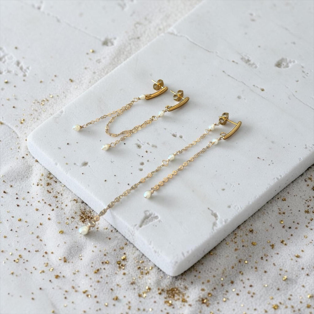 Liquid Pearl Earrings