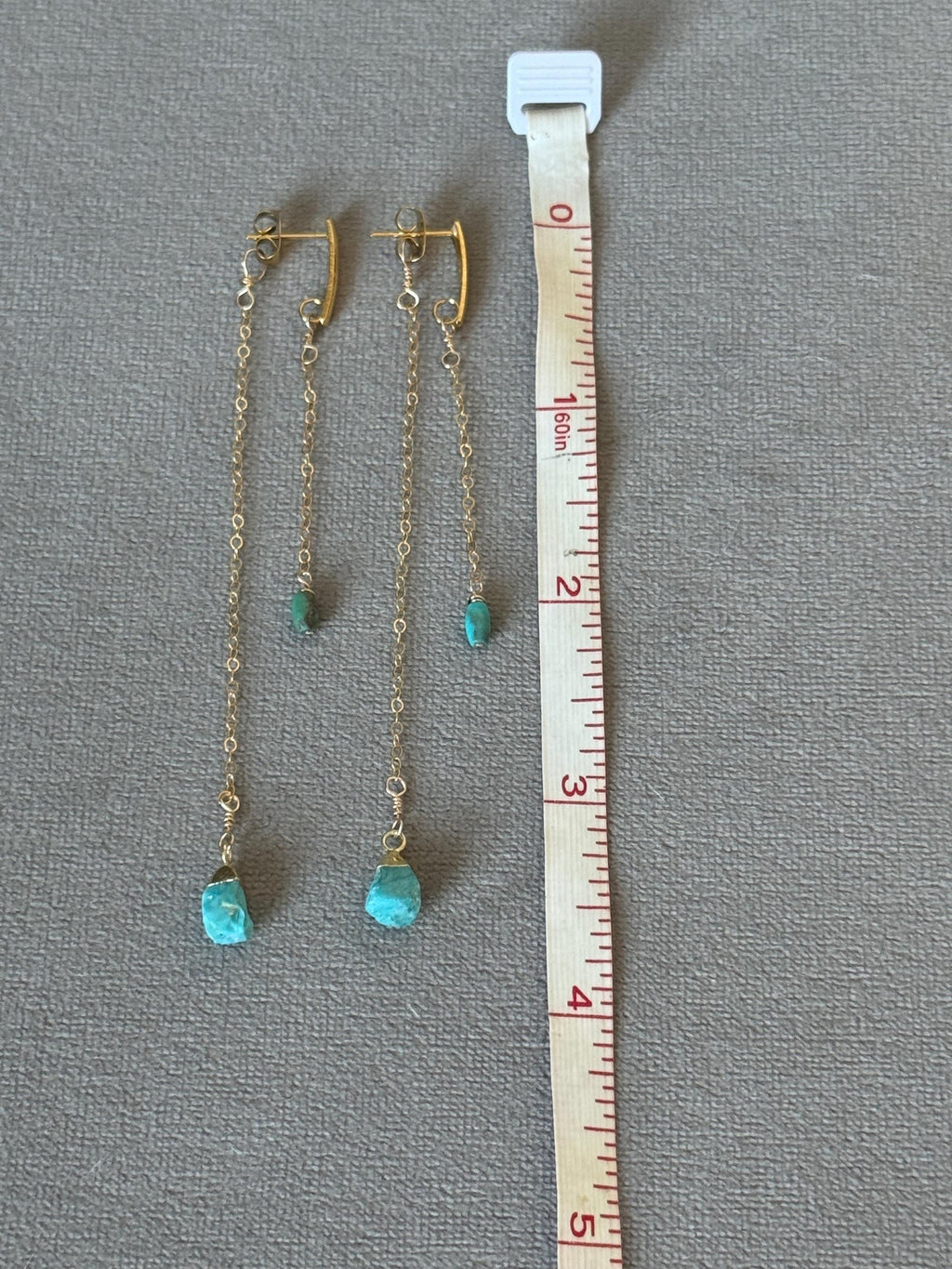 Turquoise Drip Earrings