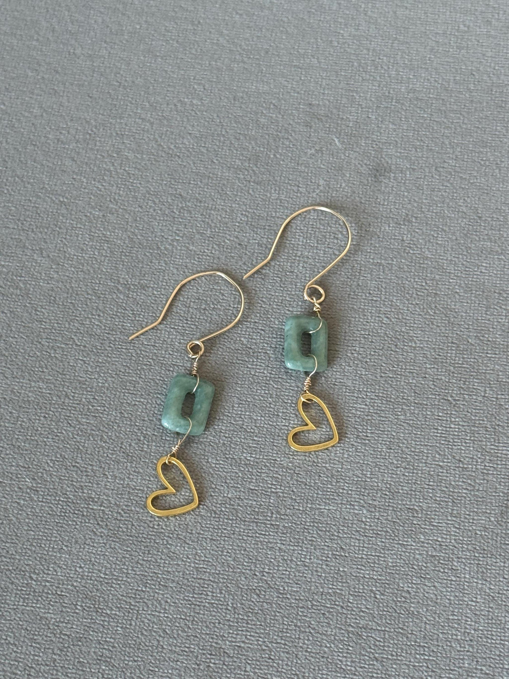 Jaded Hearts Earrings