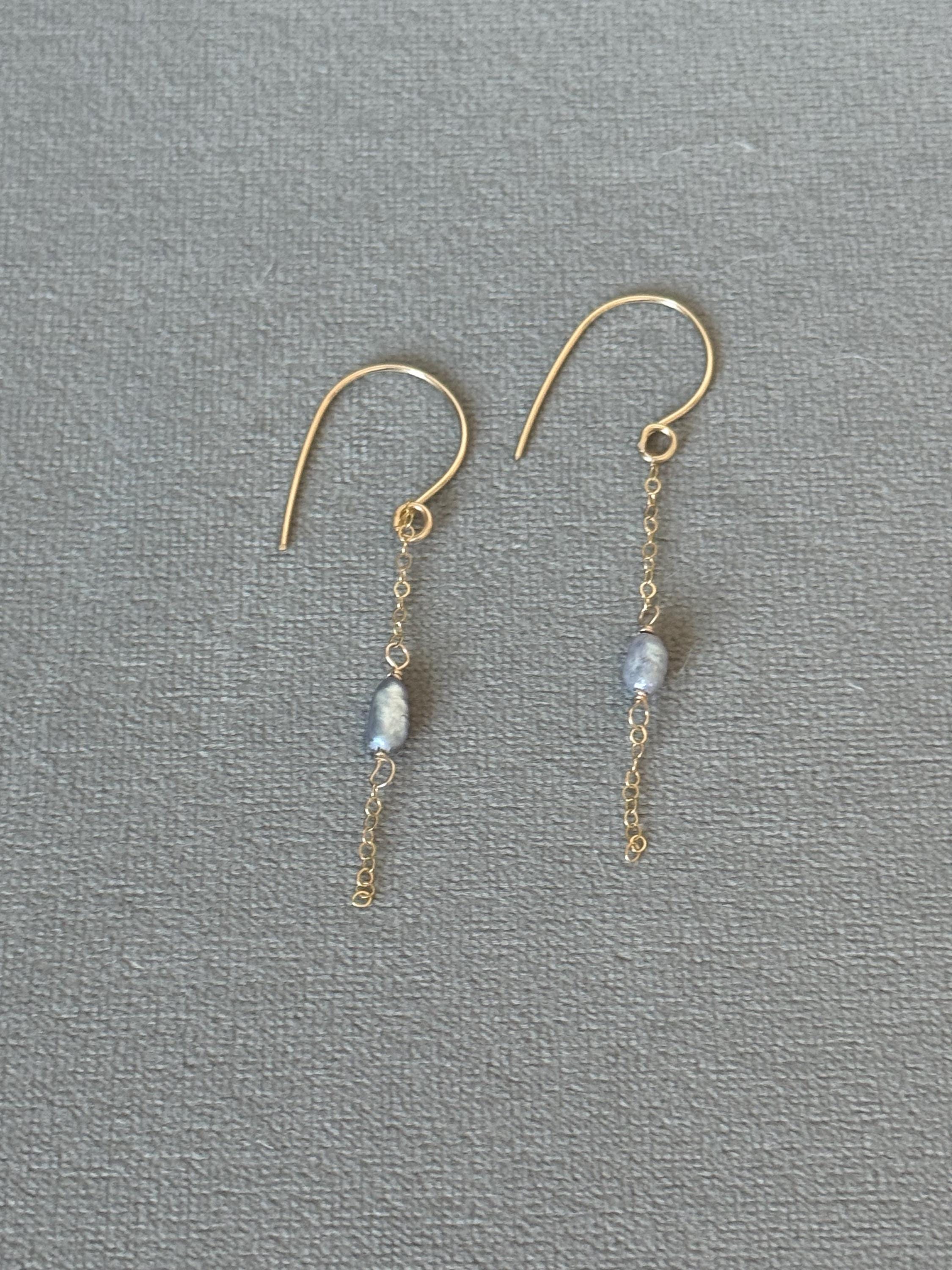 Moonlit Thread Earrings