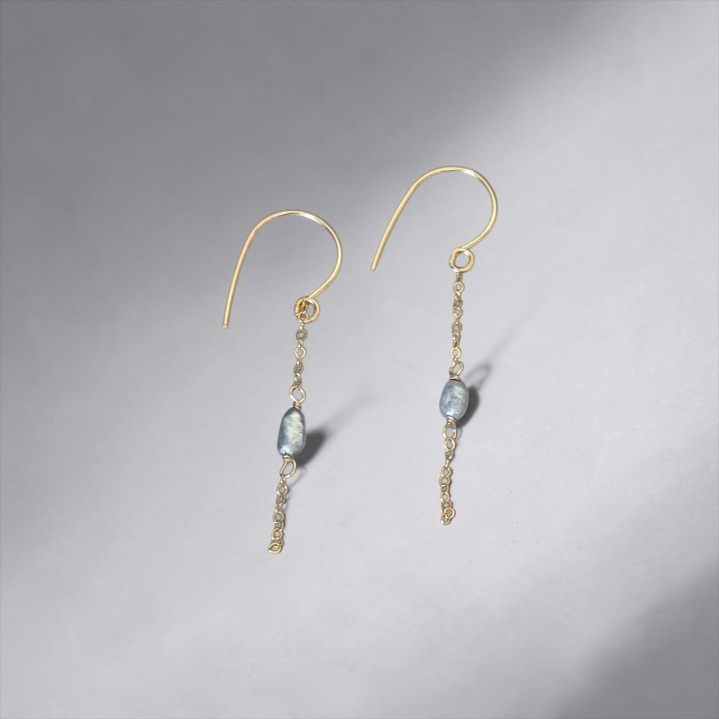 Moonlit Thread Earrings