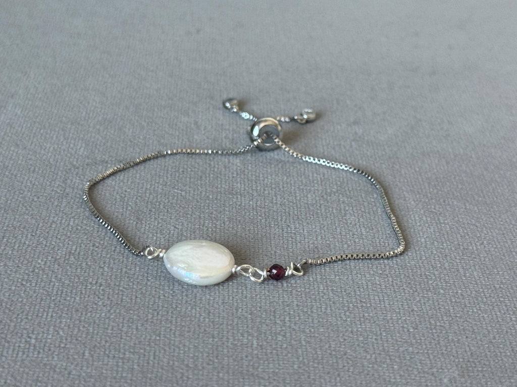 Moon & Merlot Bracelet