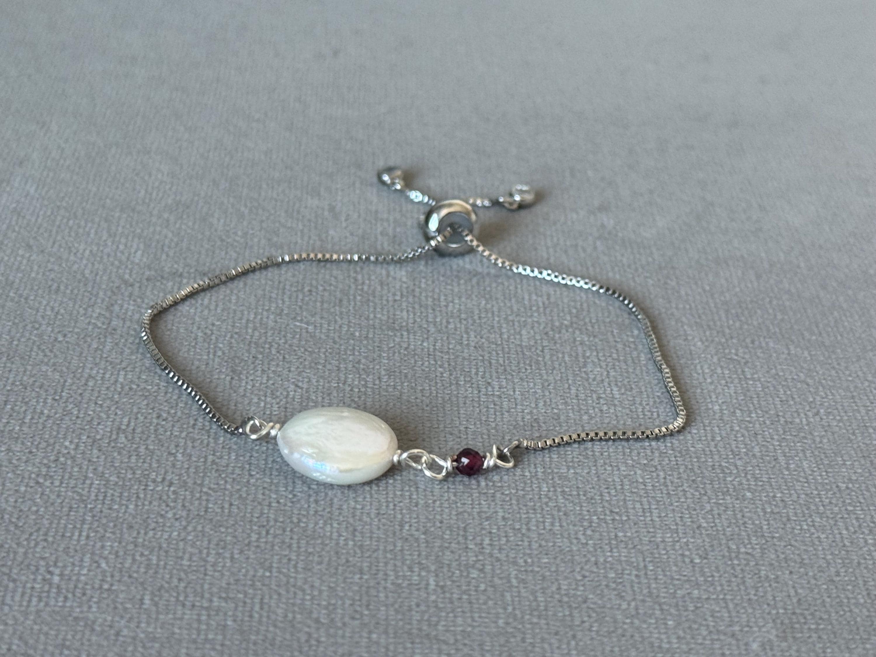 Moon & Merlot Bracelet