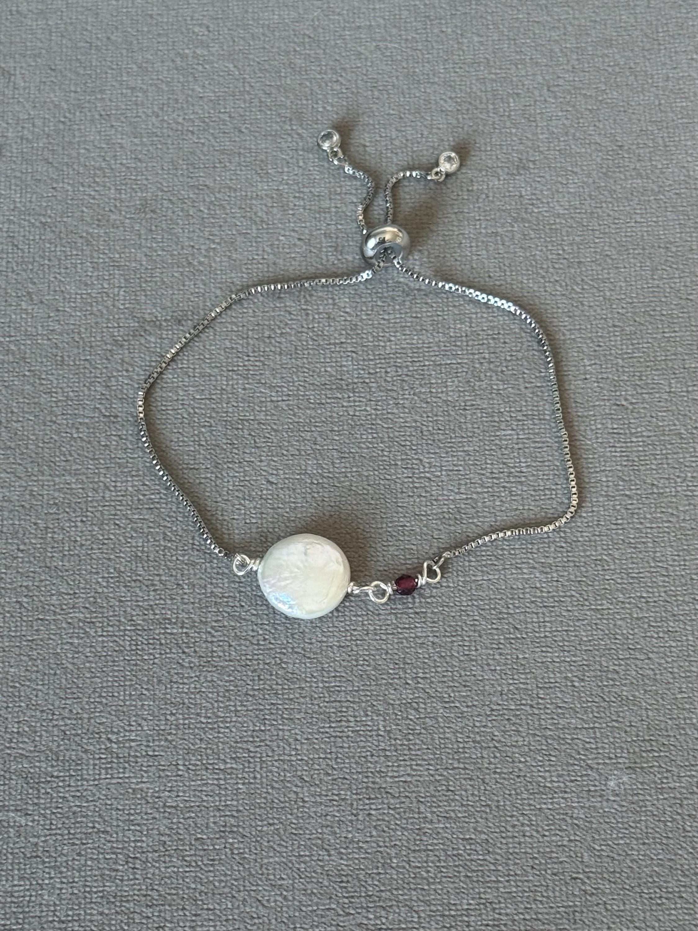 Moon & Merlot Bracelet