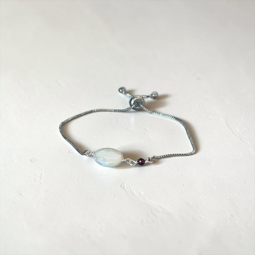 Moon & Merlot Bracelet