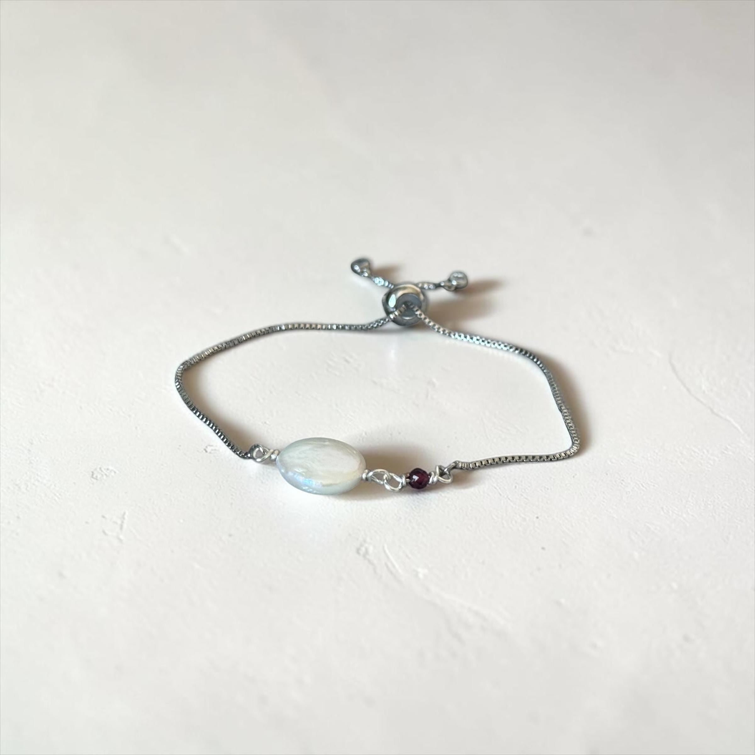 Moon & Merlot Bracelet