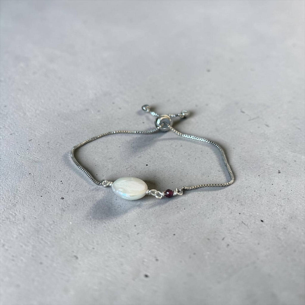 Moon & Merlot Bracelet