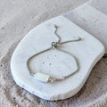 Silver Siren Pearl Bolo Bracelet