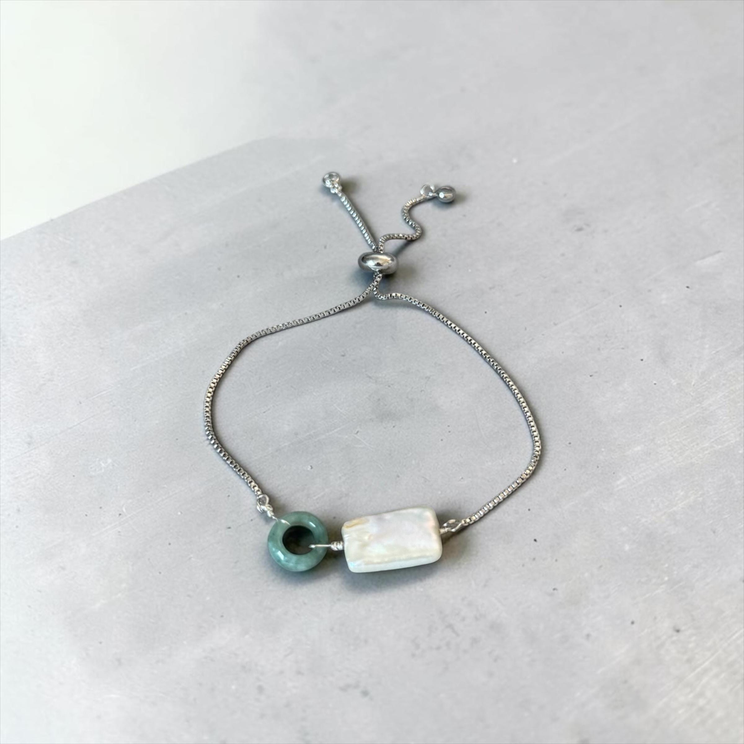 Pearl & Poison Bolo Bracelet