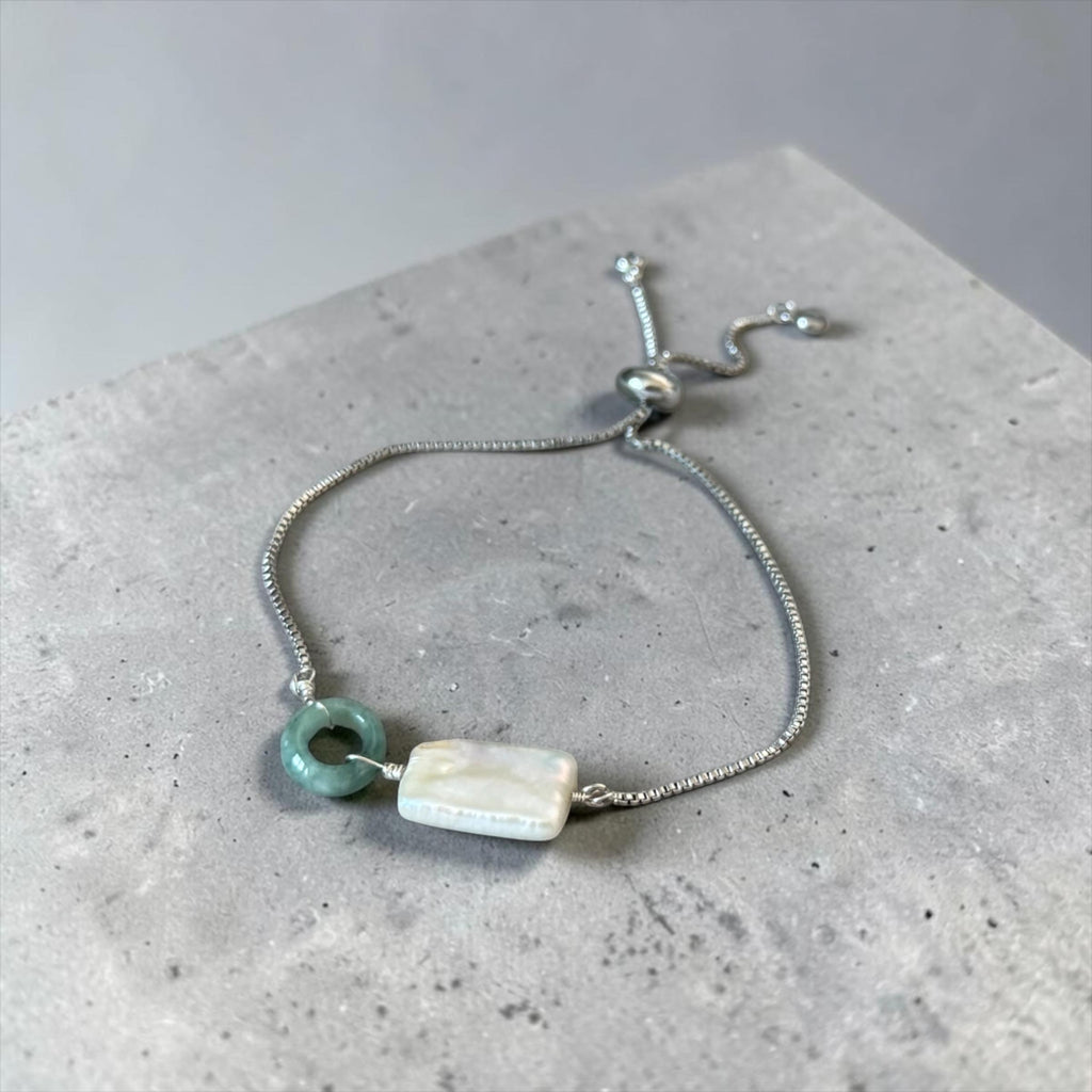 Pearl & Poison Bolo Bracelet