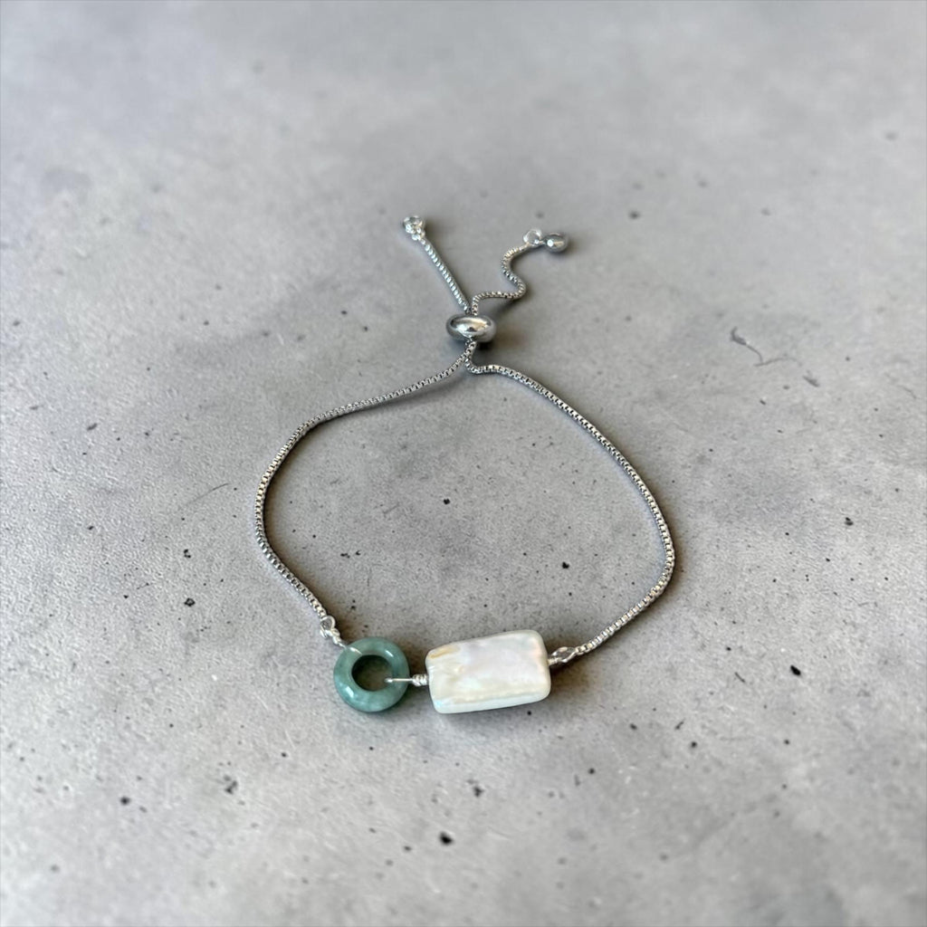 Pearl & Poison Bolo Bracelet