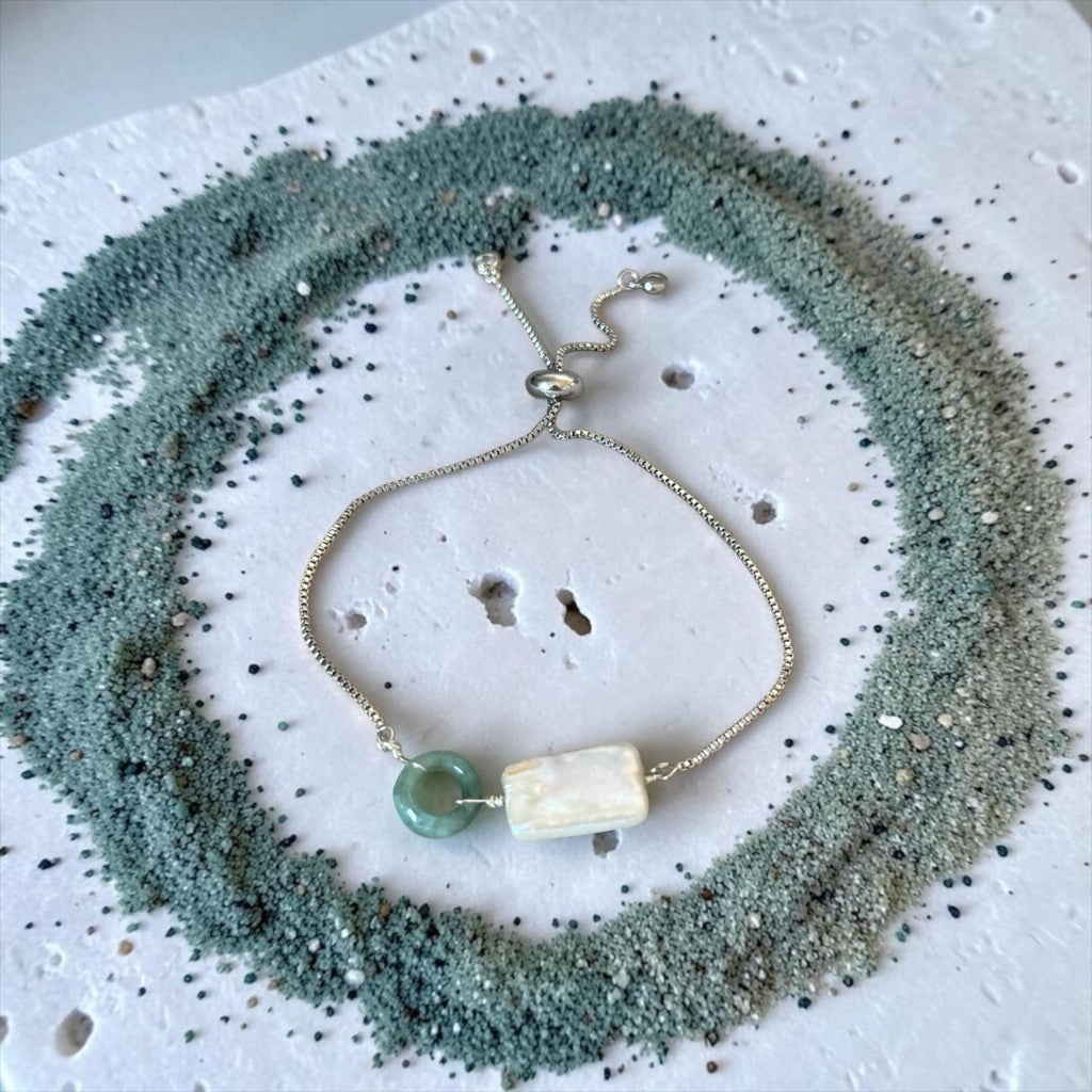 Pearl & Poison Bolo Bracelet
