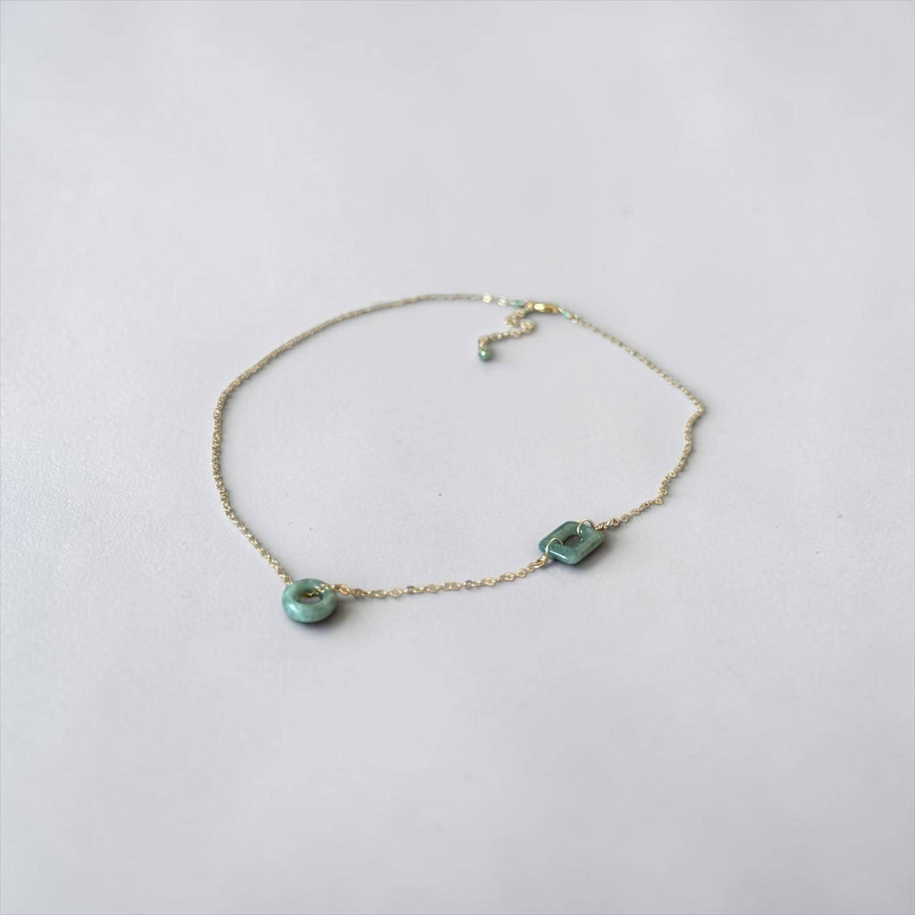 Jade Poison Ivy Necklace