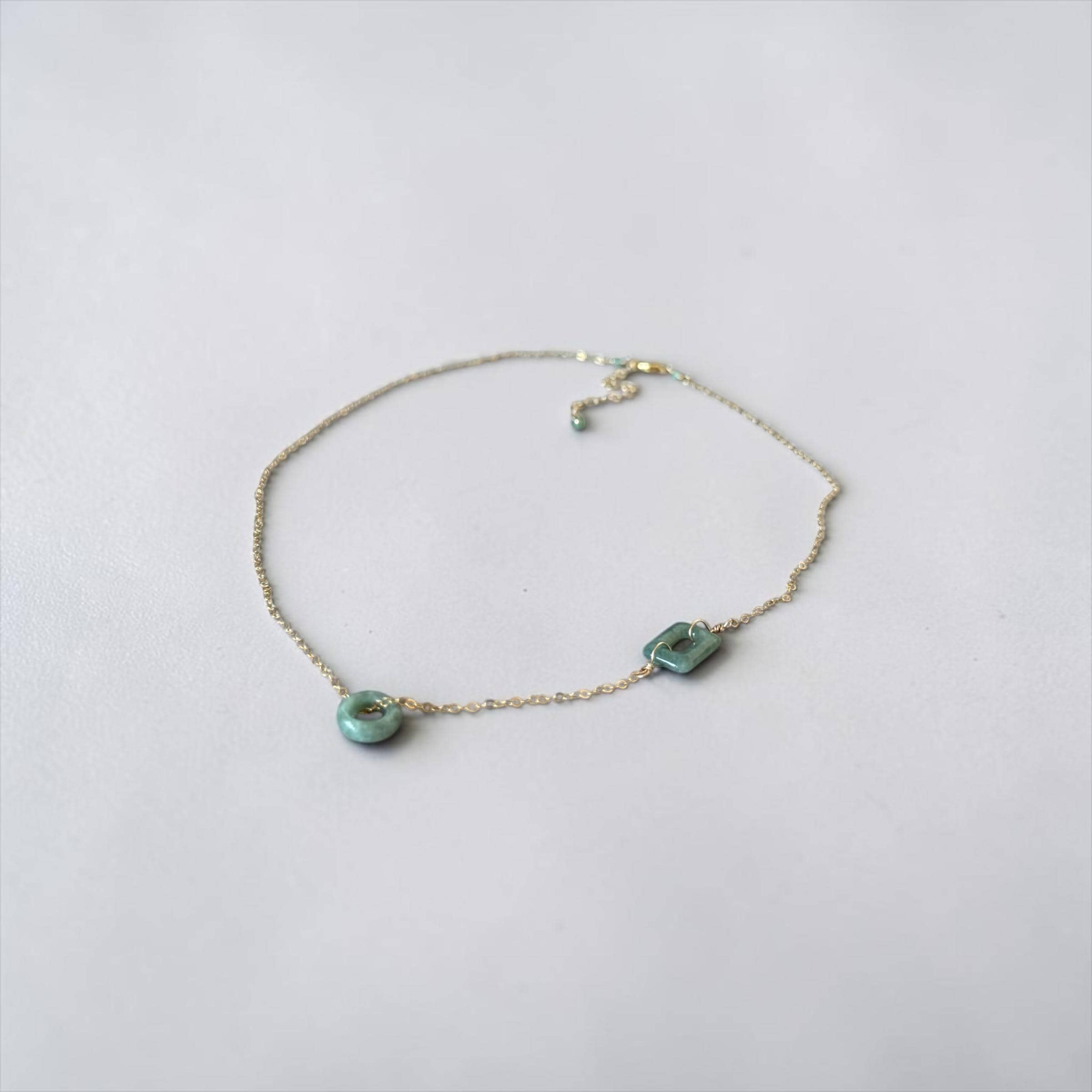 Jade Poison Ivy Necklace