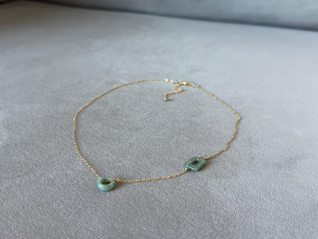 Jade Poison Ivy Necklace